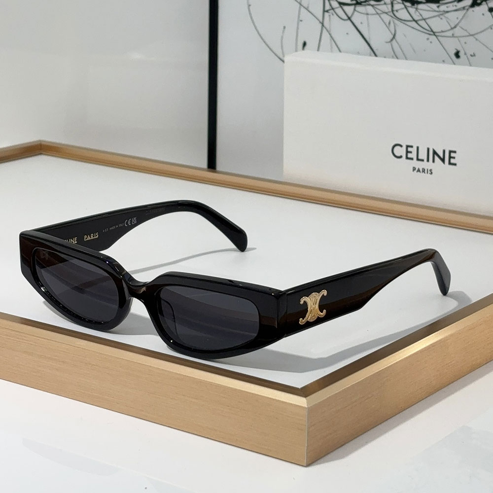 Celine  Patterned Frame  sunglasses Top quality （Replica）