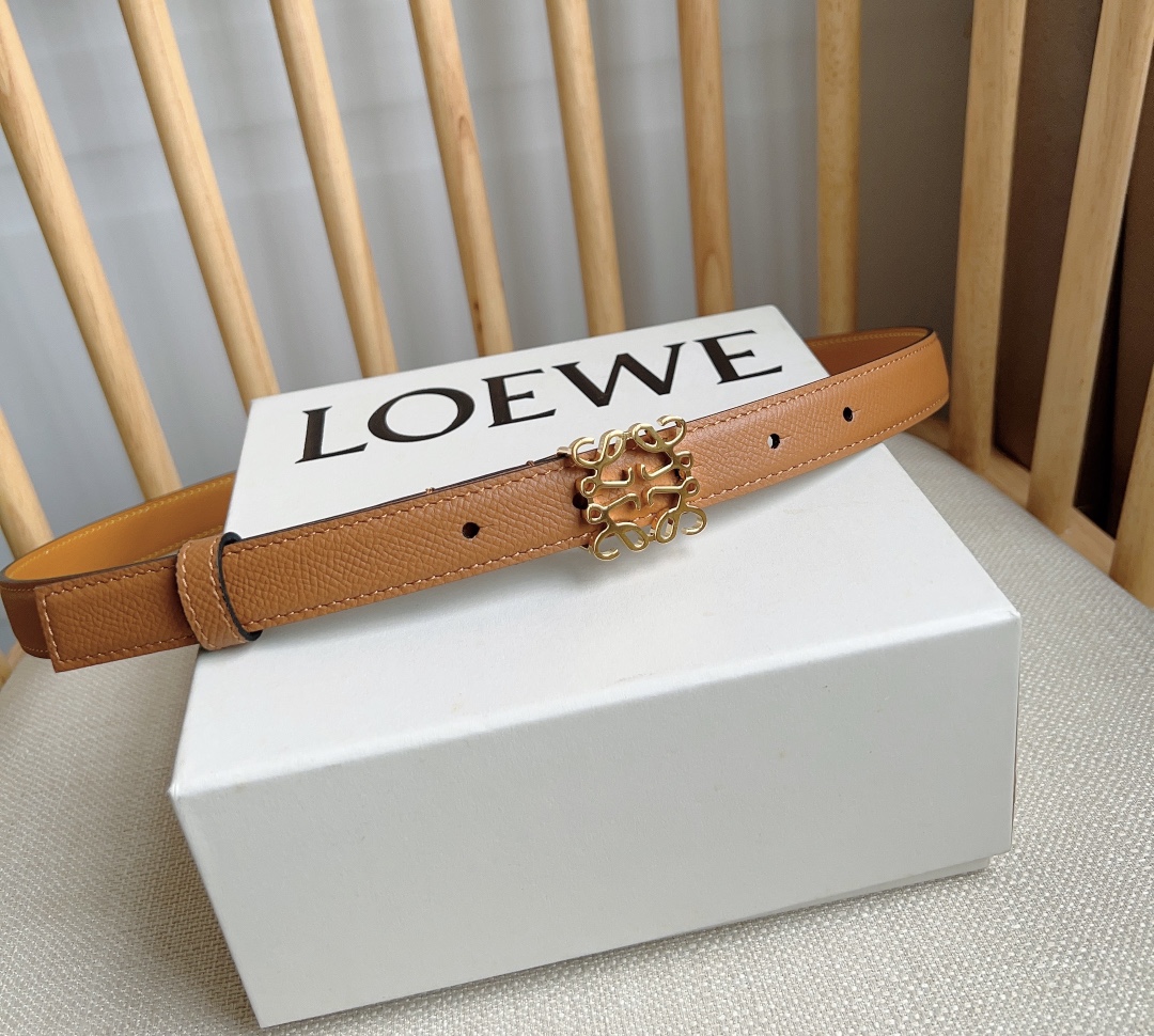 Loewe Leather Belts 1:1 Mirror Version