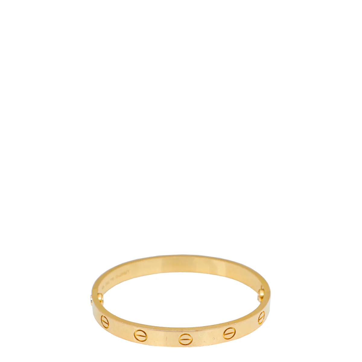 Cartier 18K Rose Gold Love Classic Bracelet 16