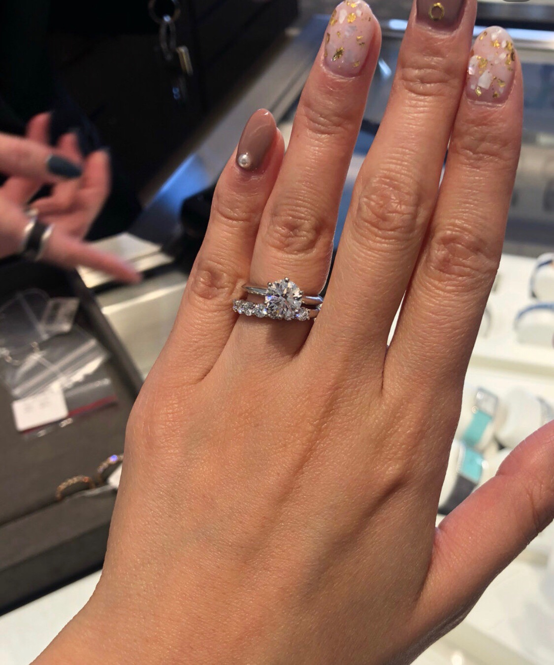 Tiffany Six Claw Wedding Ring