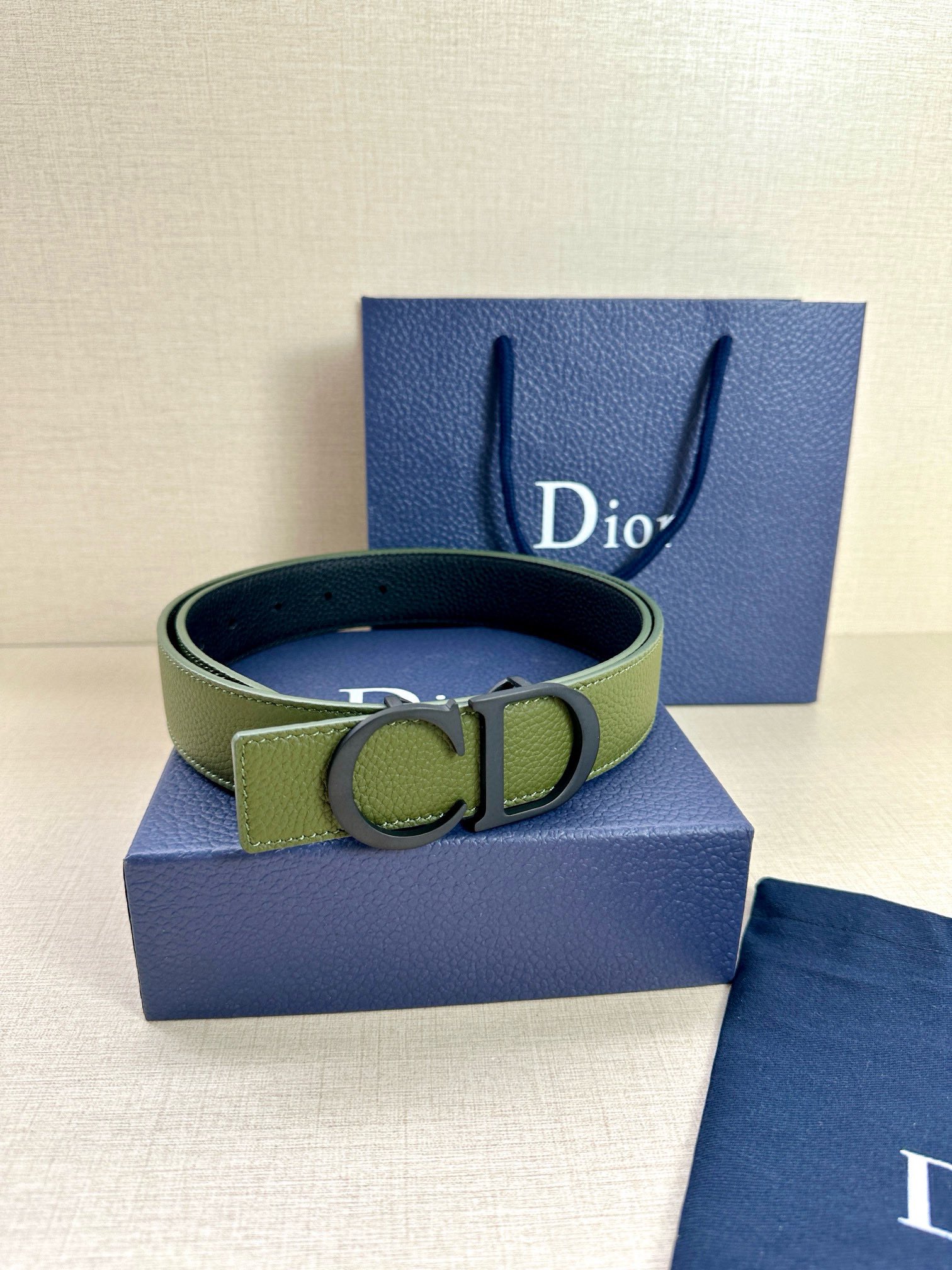 Dior Leather Belts 1:1 Mirror Version