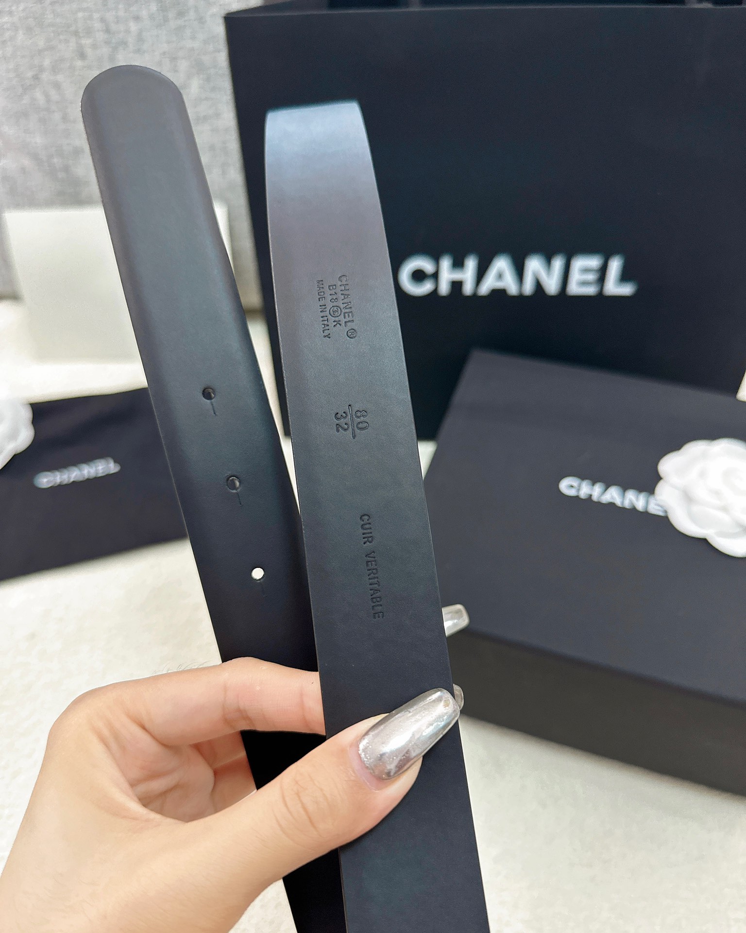 Chanel Leather Belts 1:1 Mirror Version