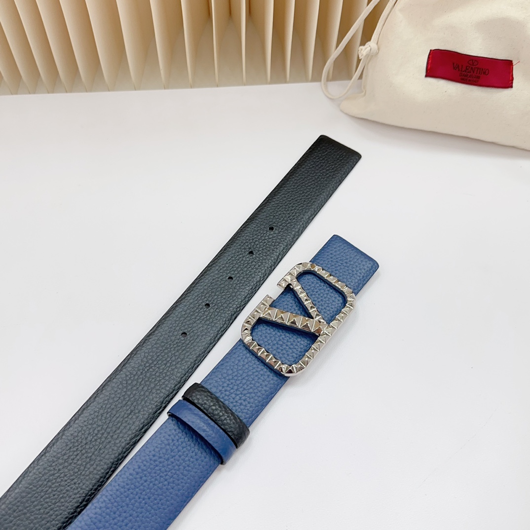 Valentino Leather Belts 1:1 Mirror Version