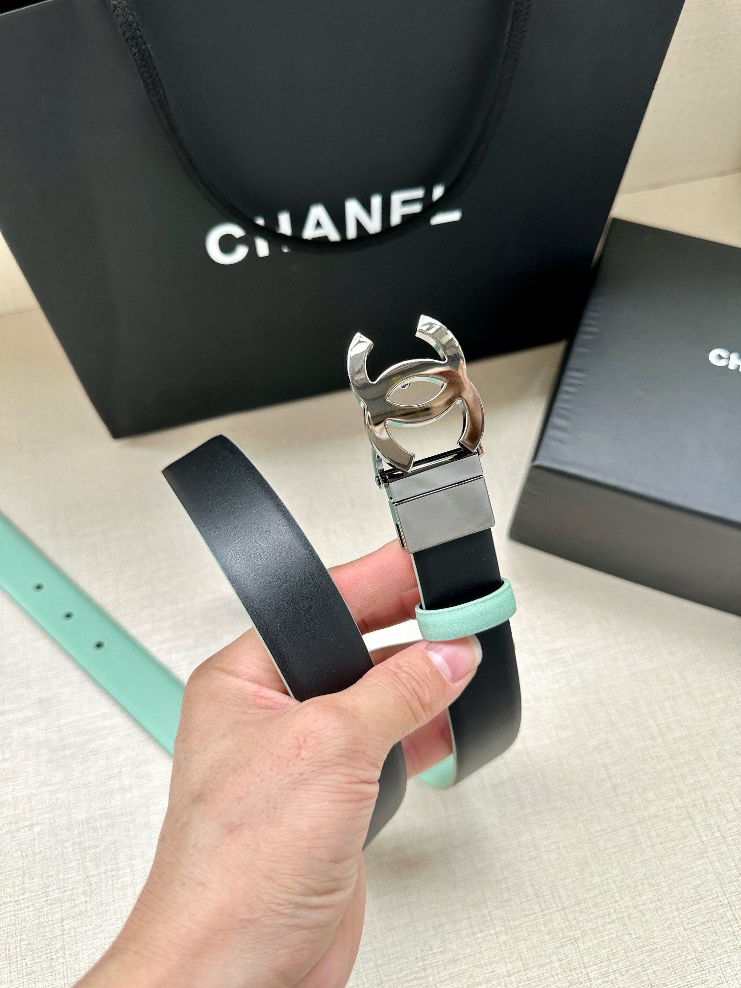 Chanel Leather Belts 1:1 Mirror Version