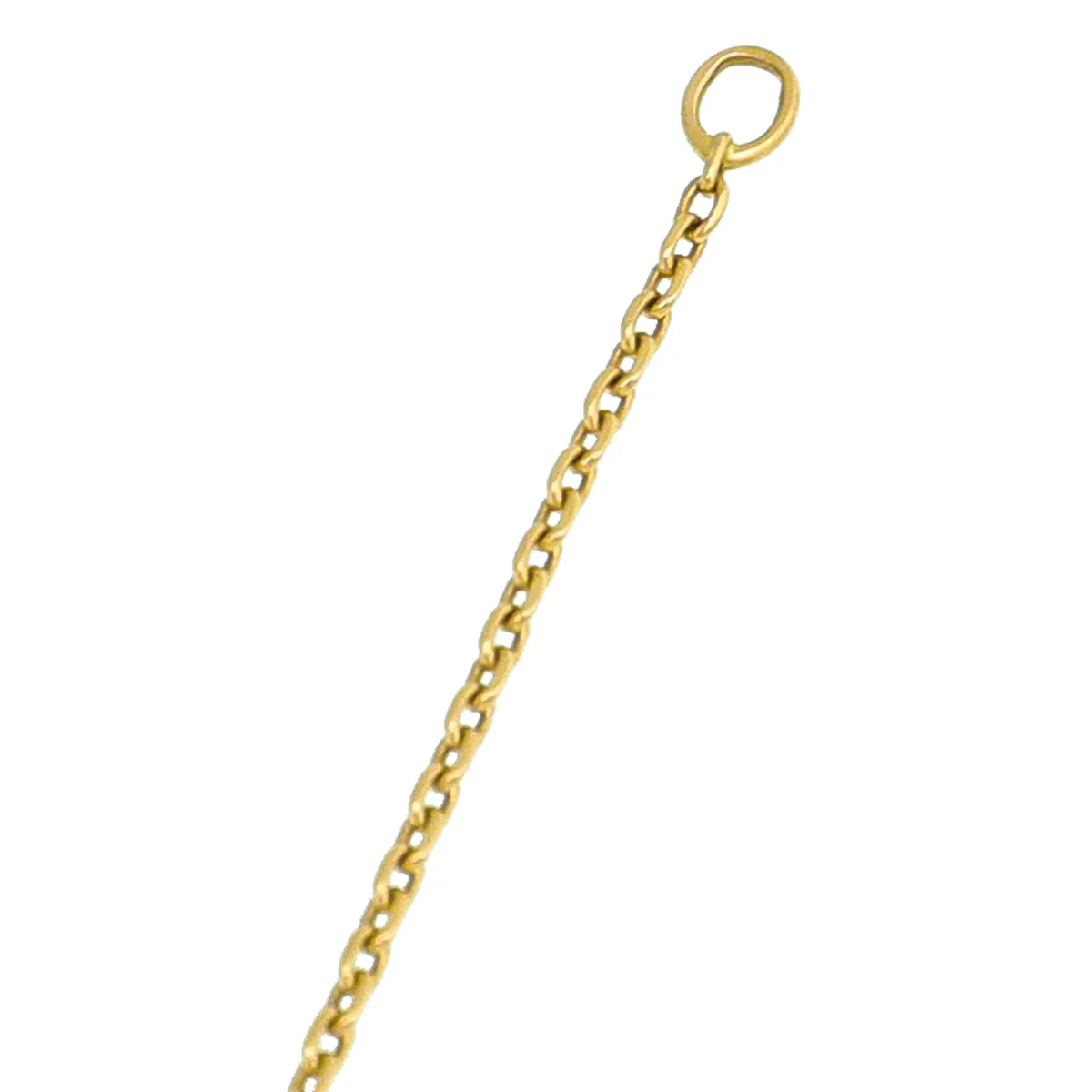 Chopard 18K Yellow Gold Diamond Happy Heart Ankle Bracelet