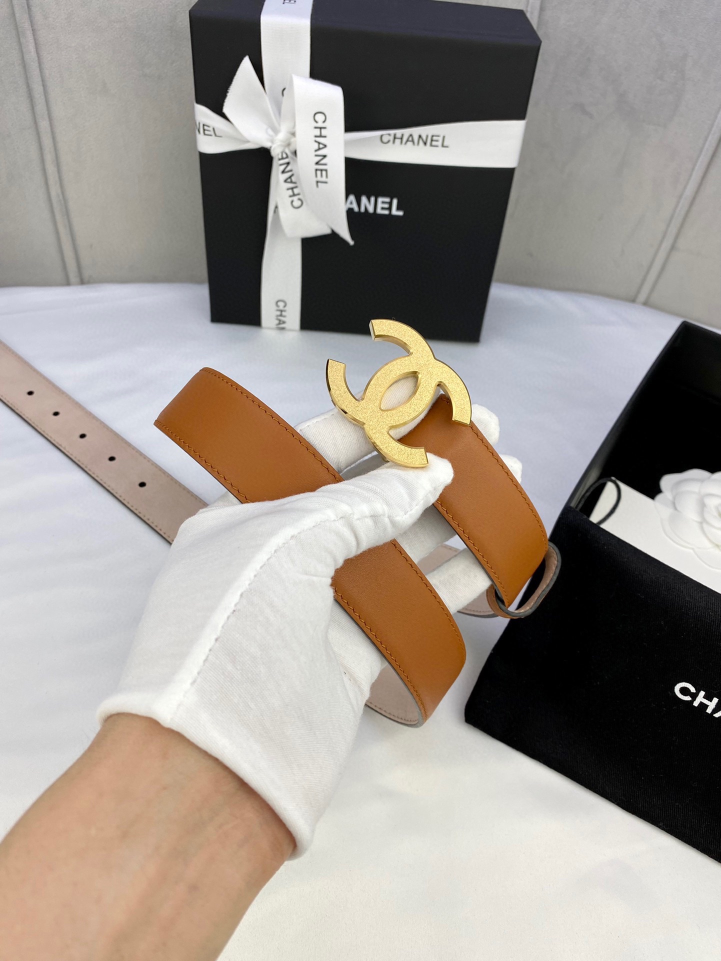 Chanel Leather Belts 1:1 Mirror Version