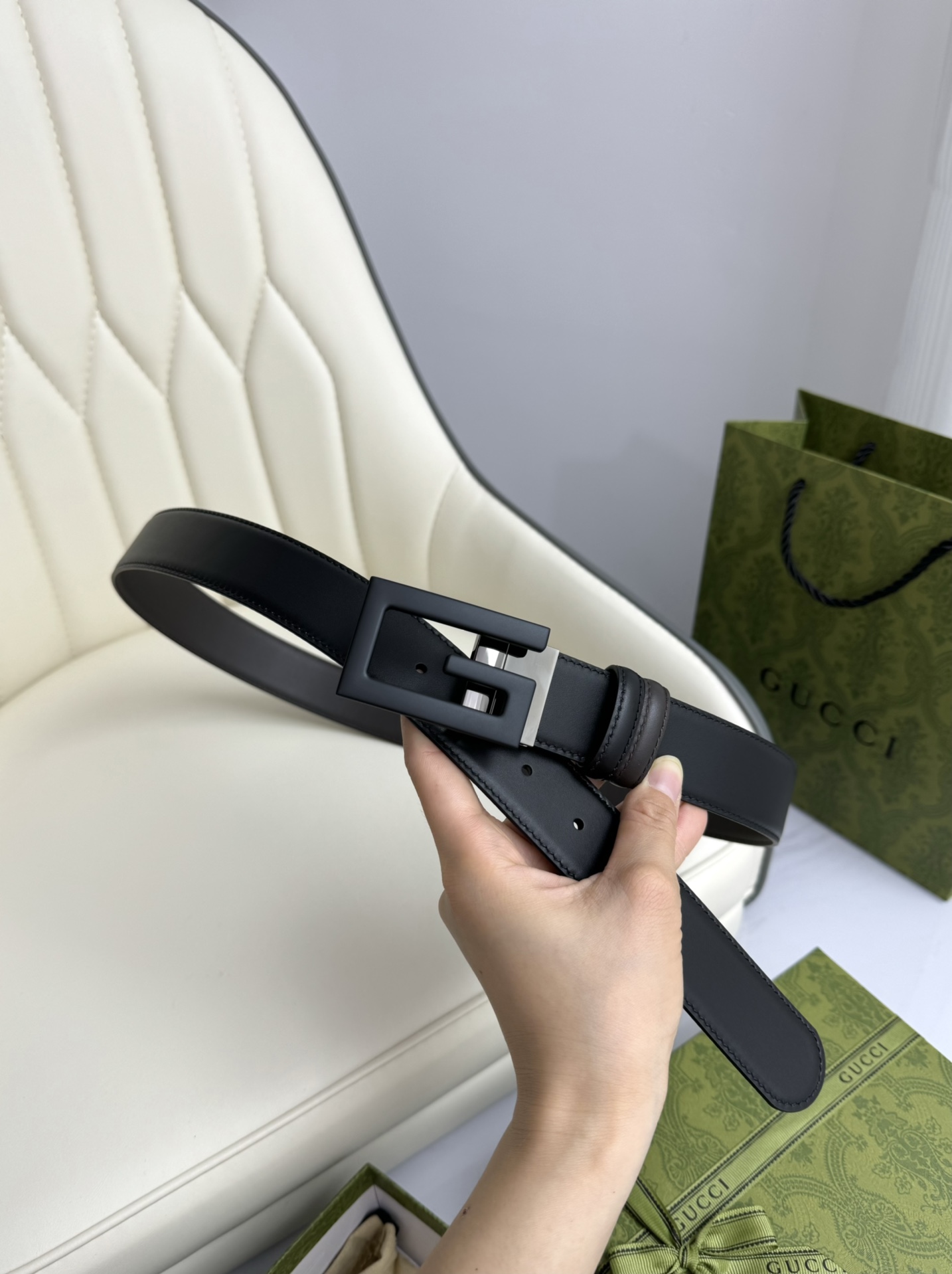 Gucci Leather Belts 1:1 Mirror Version