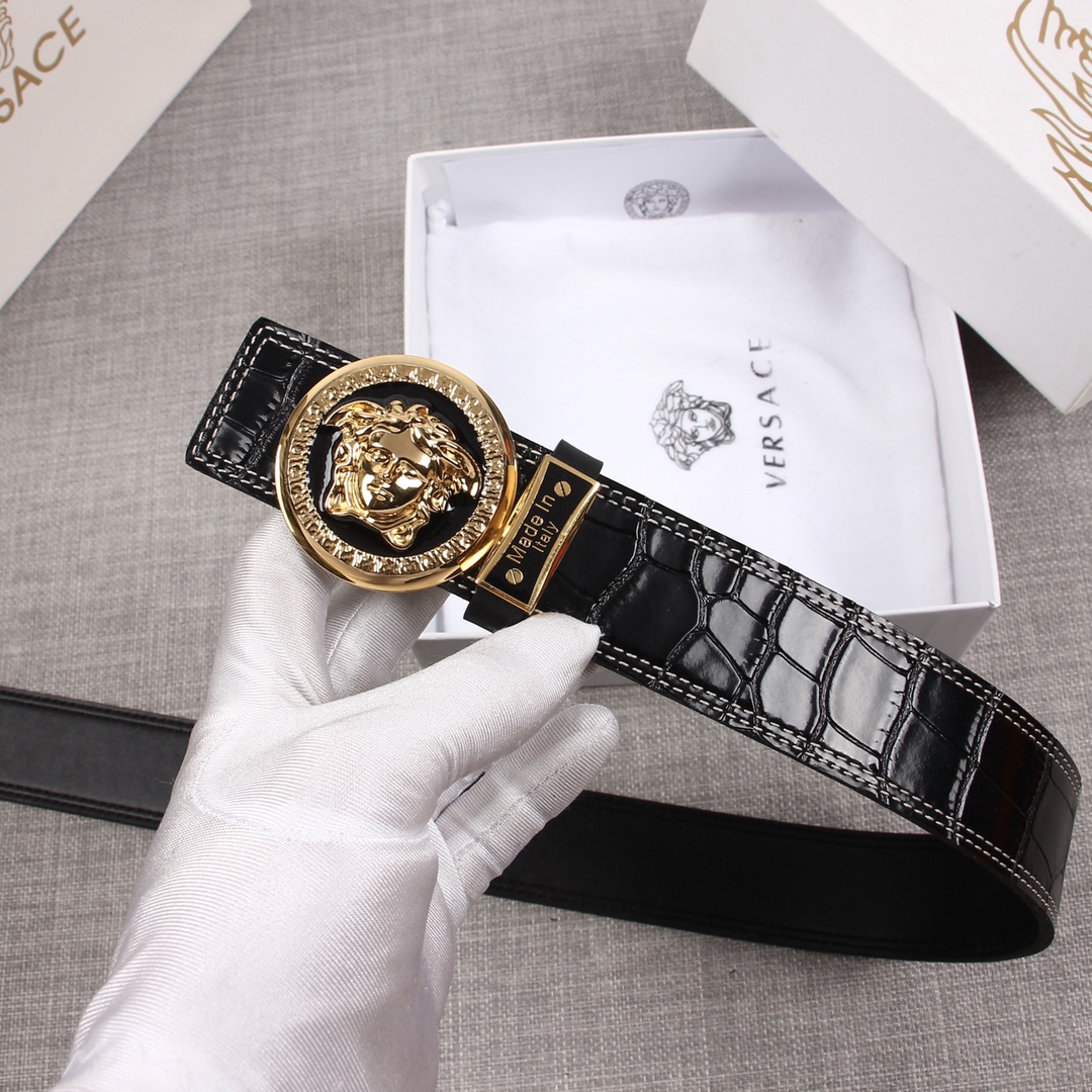 Versace Leather Belts 1:1 Mirror Version