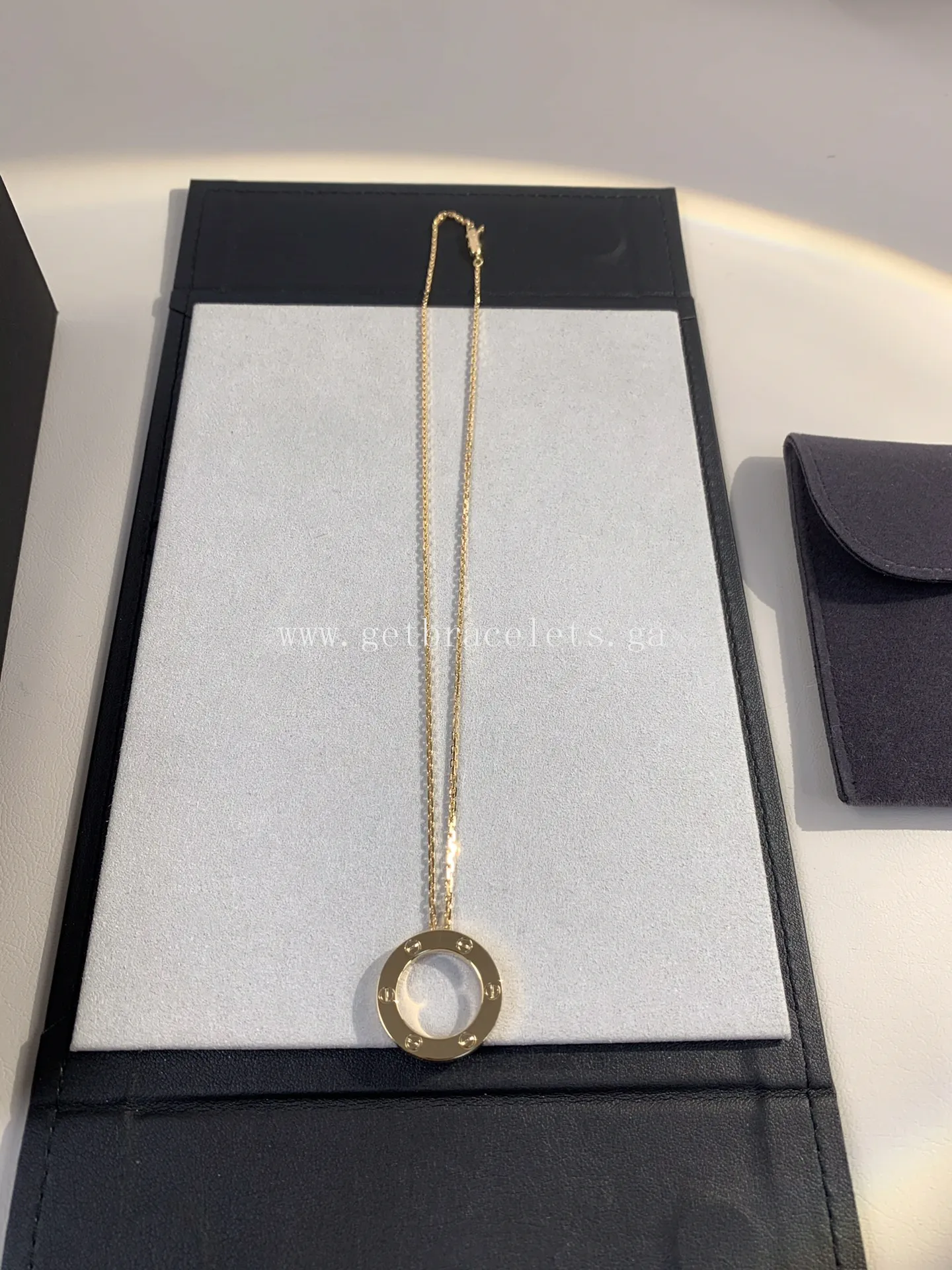Cartier Love Necklace Rose Gold