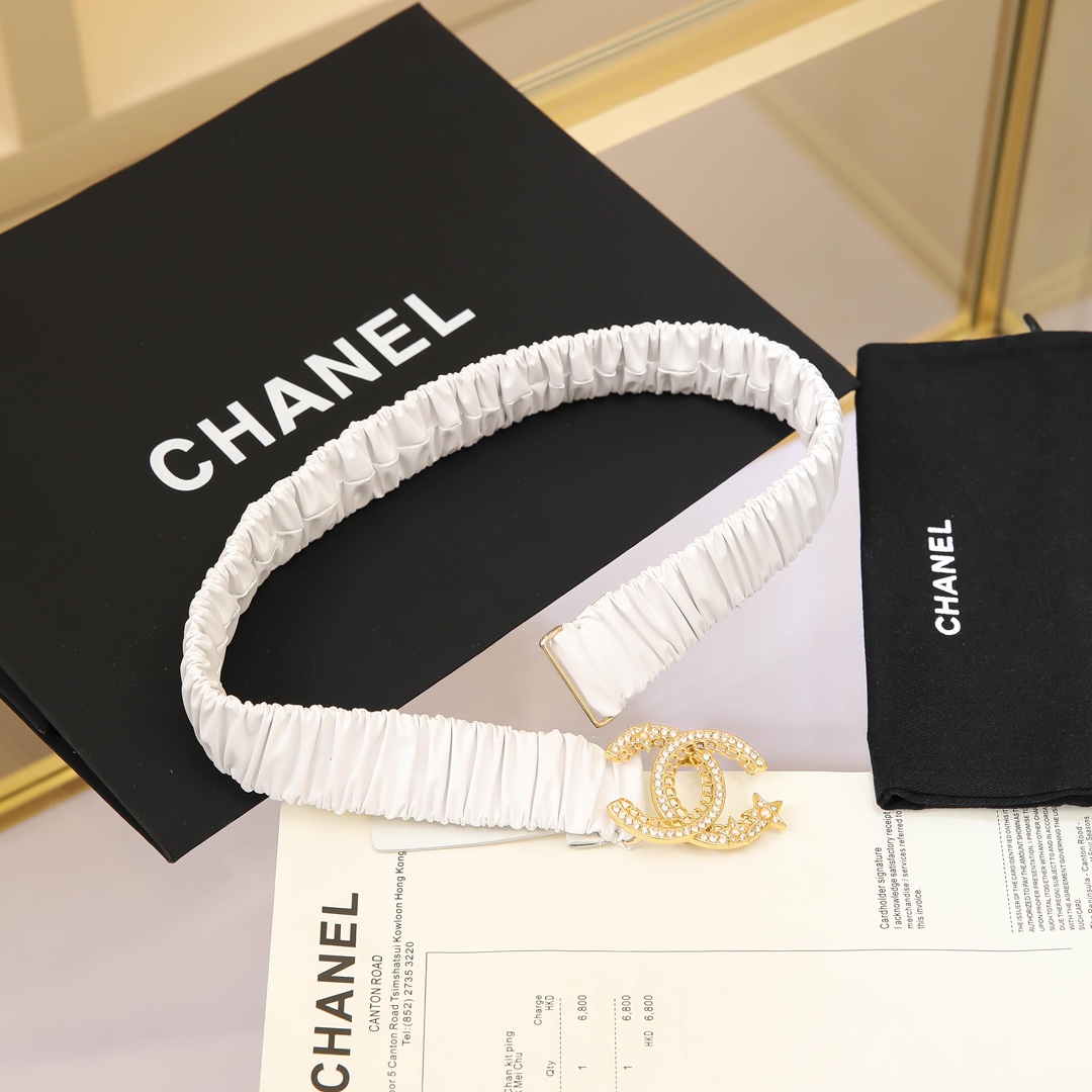 Chanel Leather Belts 1:1 Mirror Version