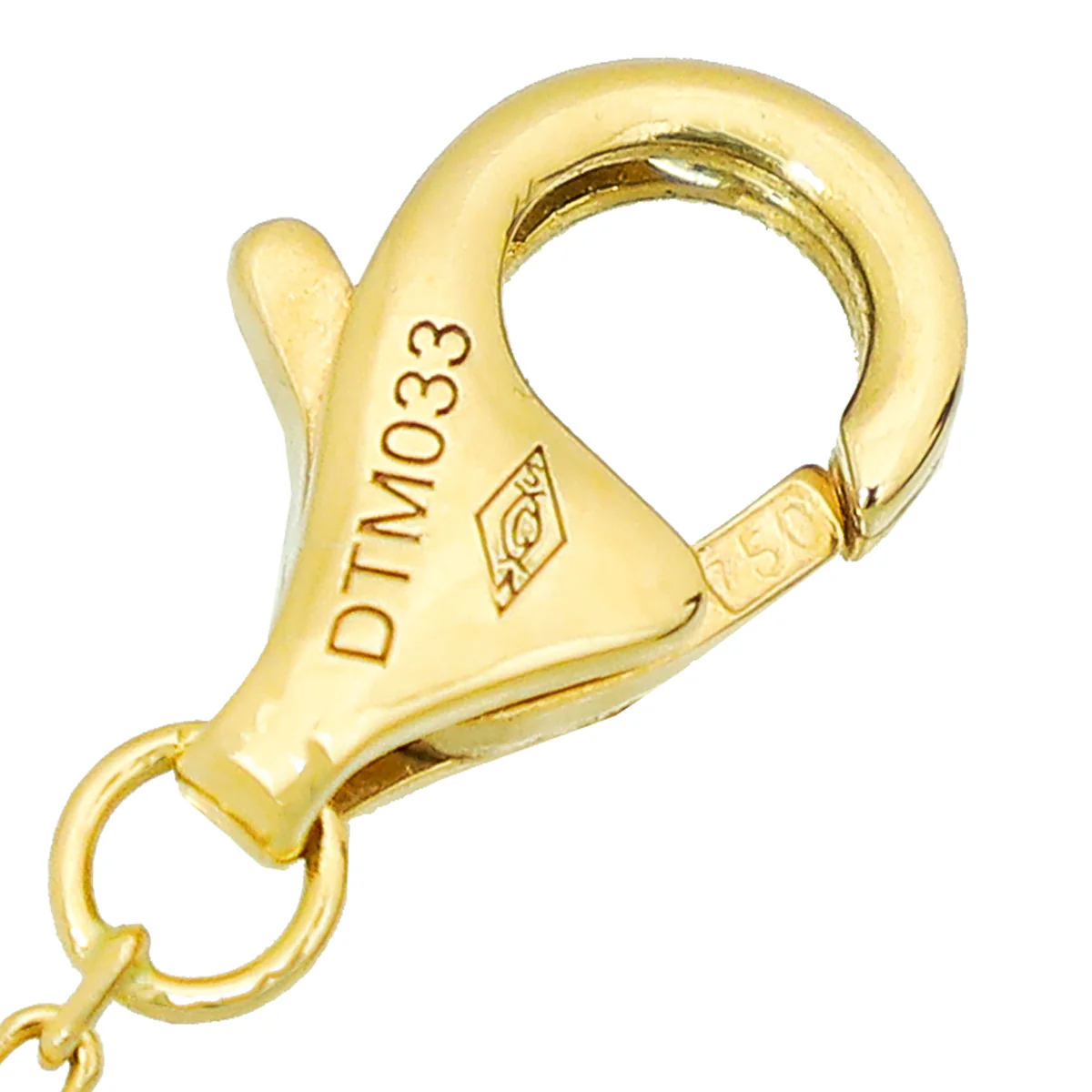 Cartier 18K Yellow Gold Diamond MOP Diamond Amulette XS Bracelet