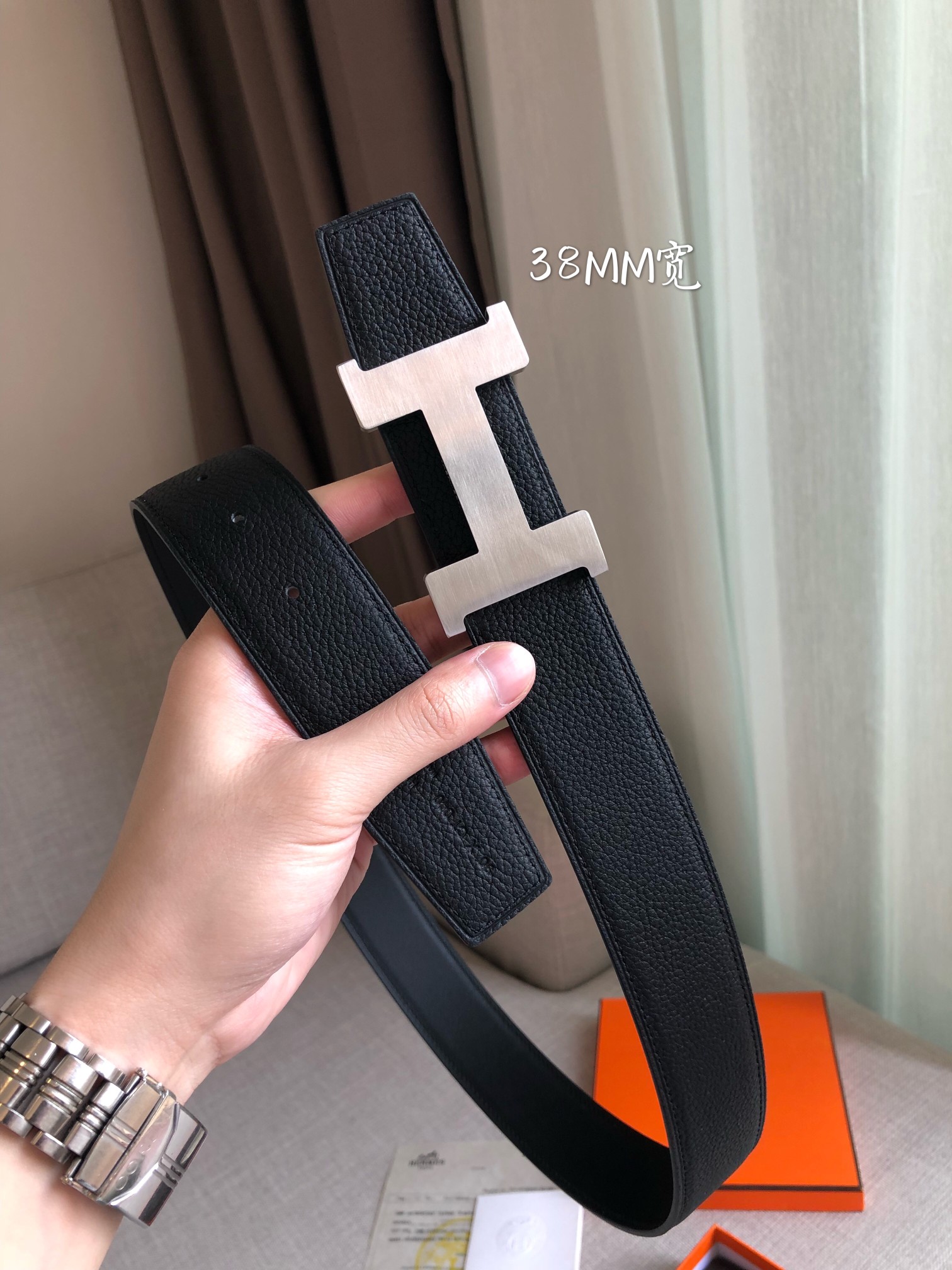 Hermes Leather Belts 1:1 Mirror Version