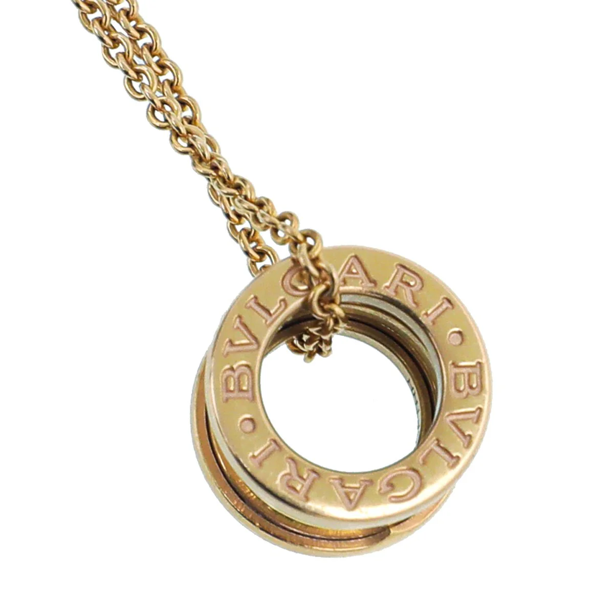 Bvlgari 18K Rose Gold B. Zero1 Pendant Necklace