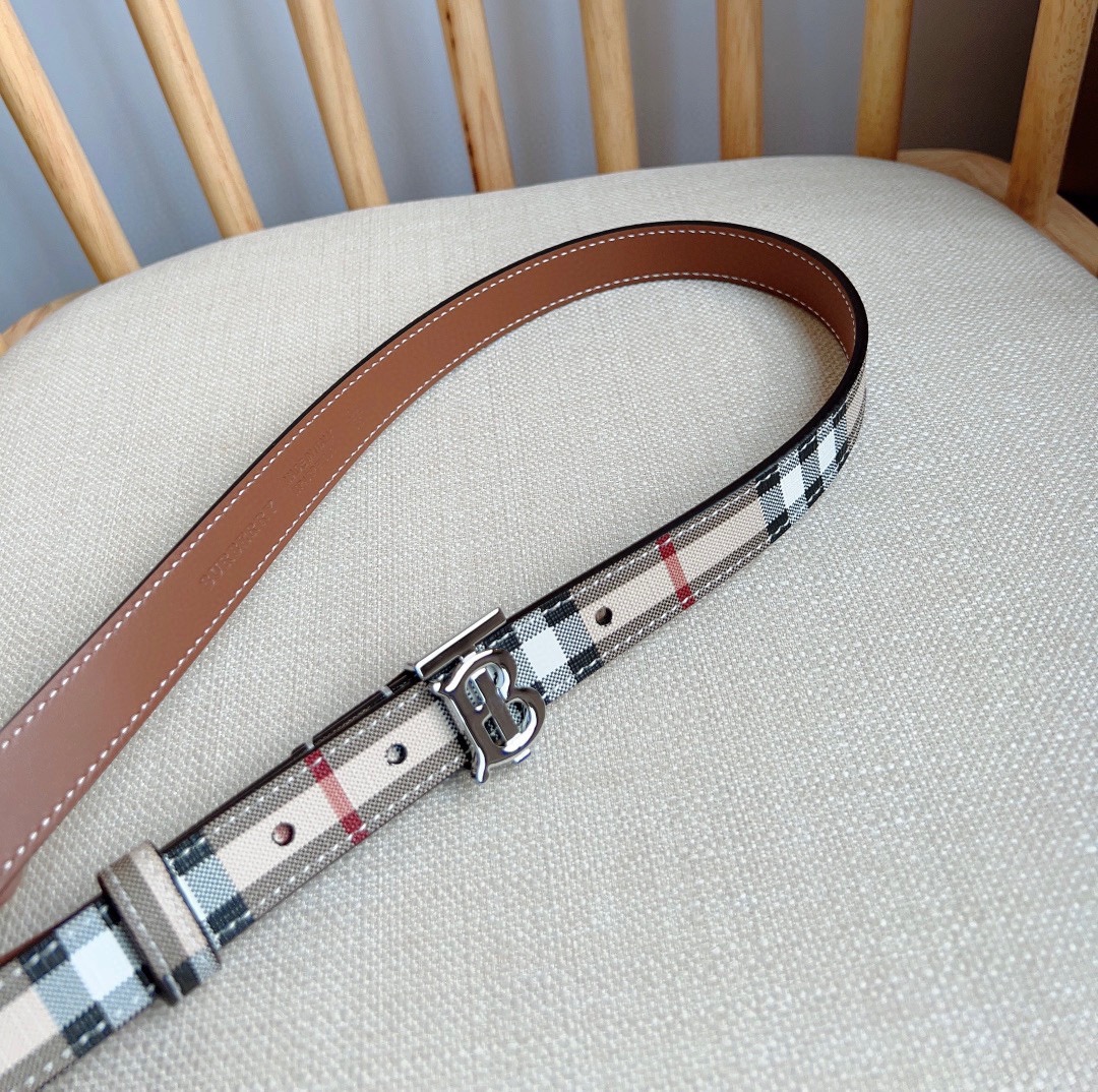 Burberry Leather Belts 1:1 Mirror Version