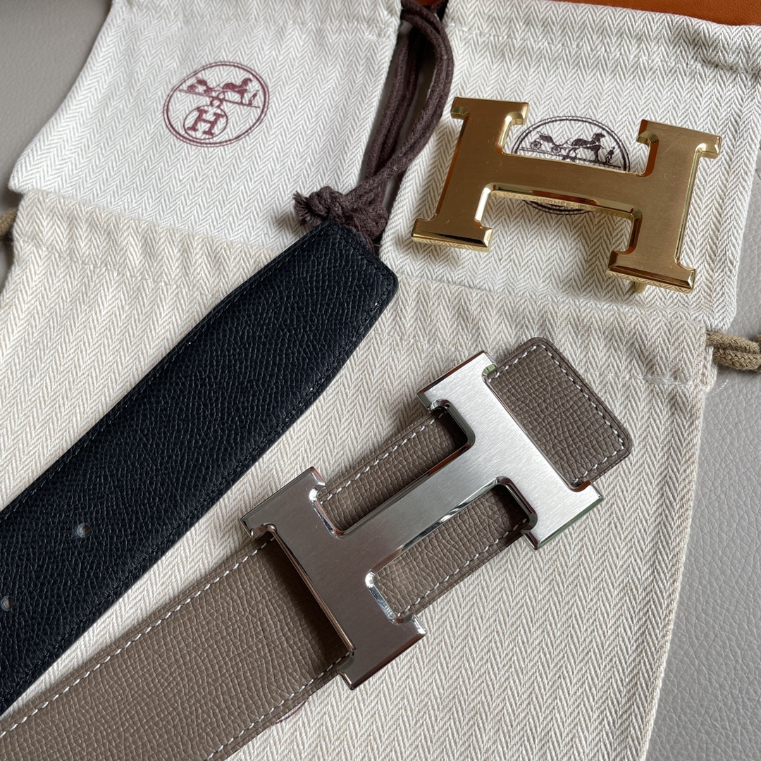Hermes Leather Belts 1:1 Mirror Version