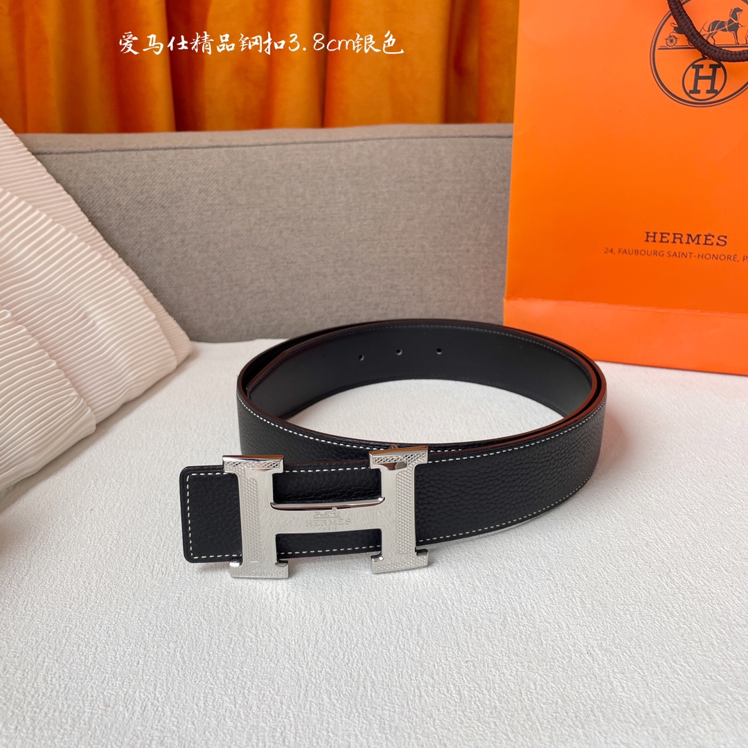 Hermes Leather Belts 1:1 Mirror Version