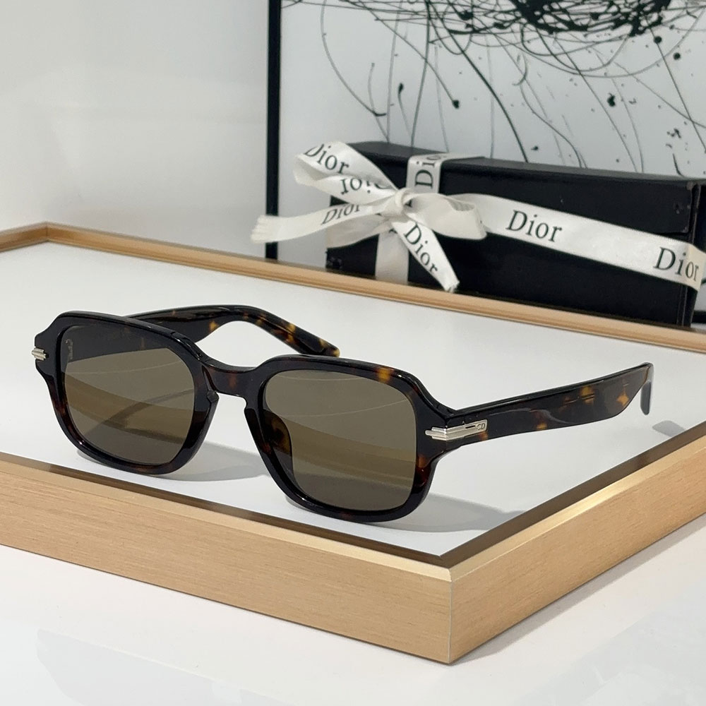 Dior Logo Letter Lrregular Shaped Sunglasses Top quality (Replica）