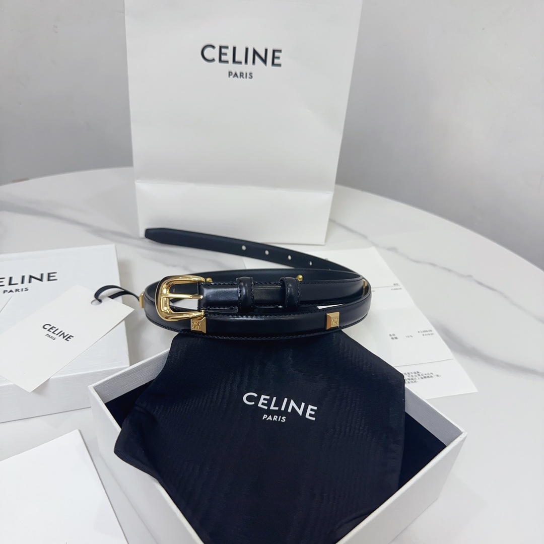 Celine Leather Belts 1:1 Mirror Version
