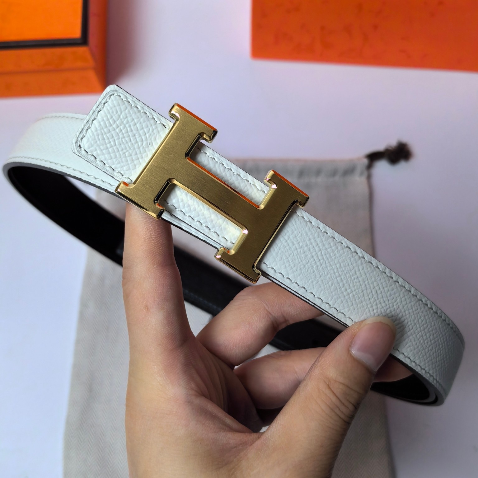 Hermes Leather Belts 1:1 Mirror Version