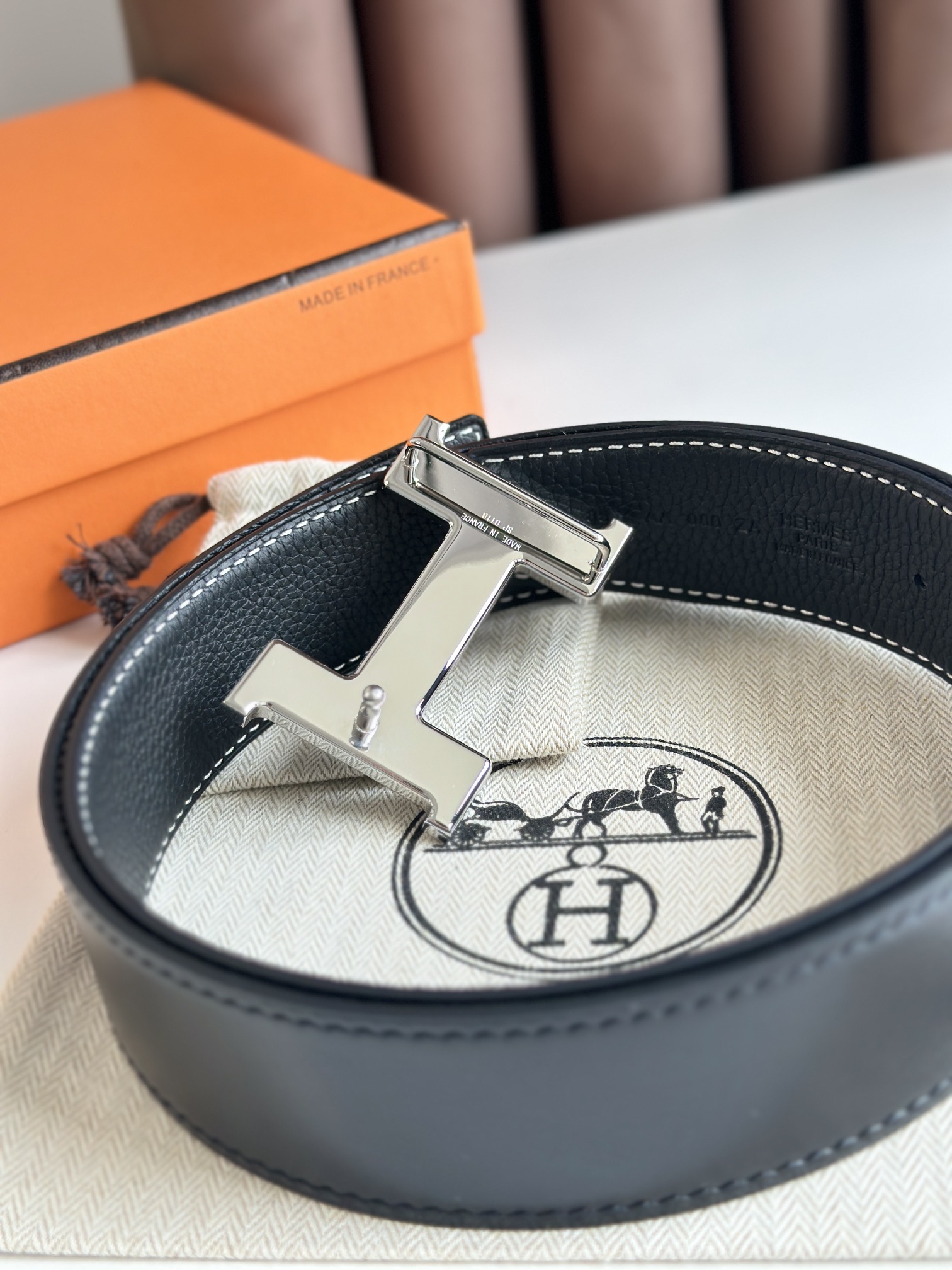 Hermes Leather Belts 1:1 Mirror Version