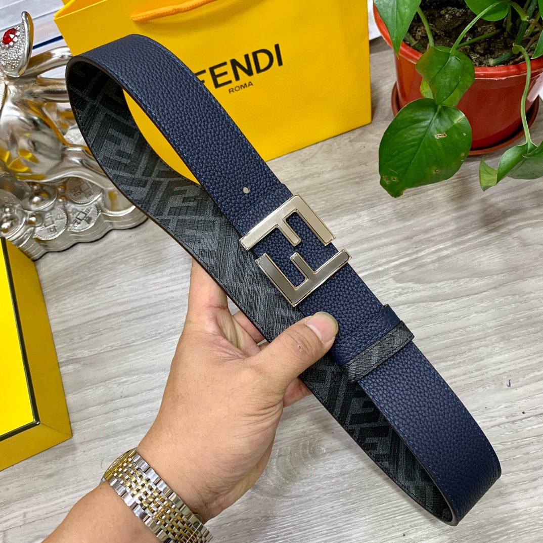 Fendi Leather Belts 1:1 Mirror Version