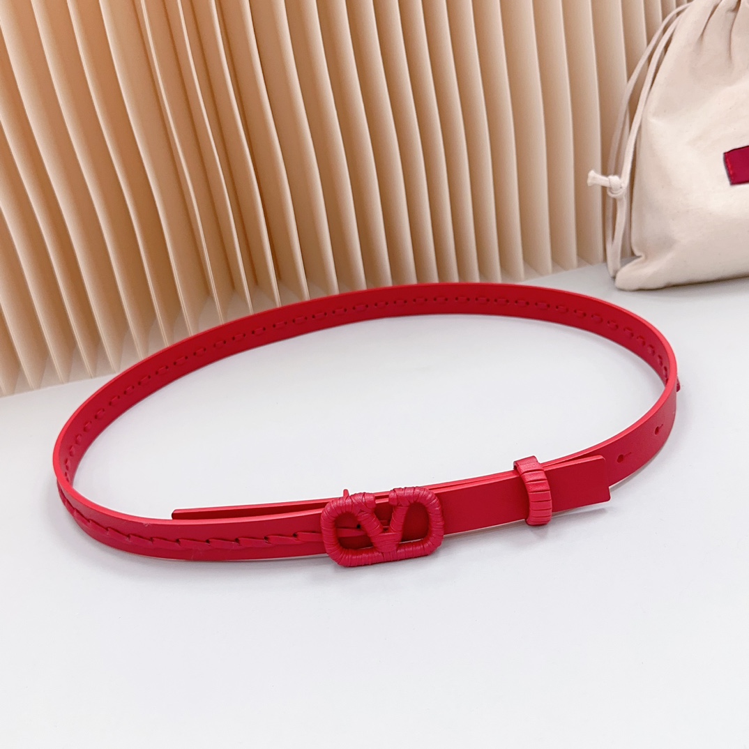 Valentino Leather Belts 1:1 Mirror Version