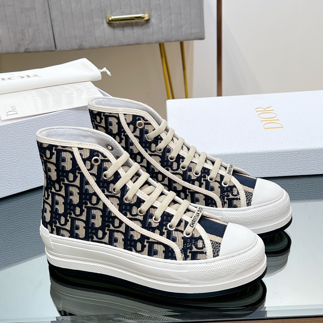 Dior Walk'n'Dior High Shoes Sneaker (Replica)