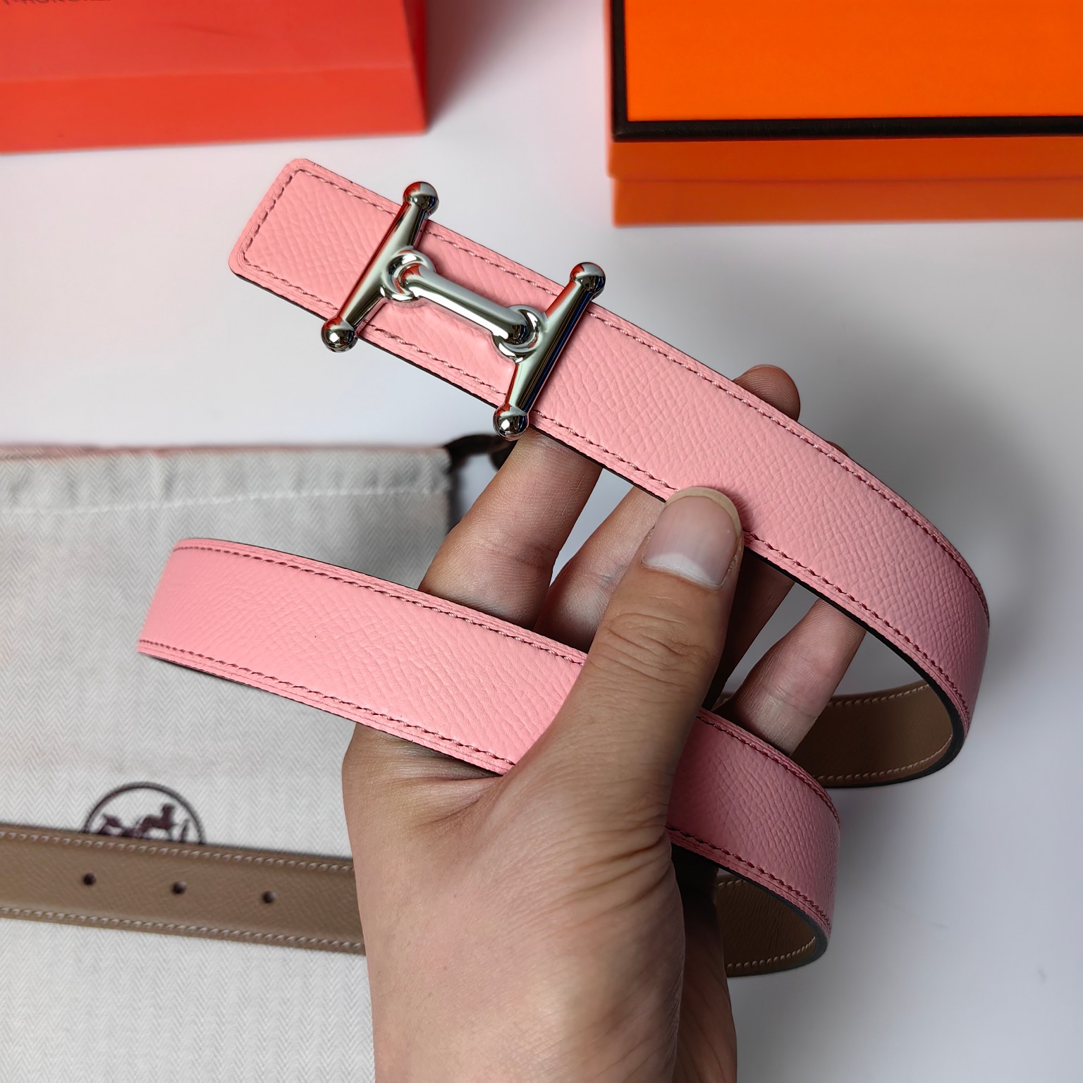 Hermes Leather Belts 1:1 Mirror Version
