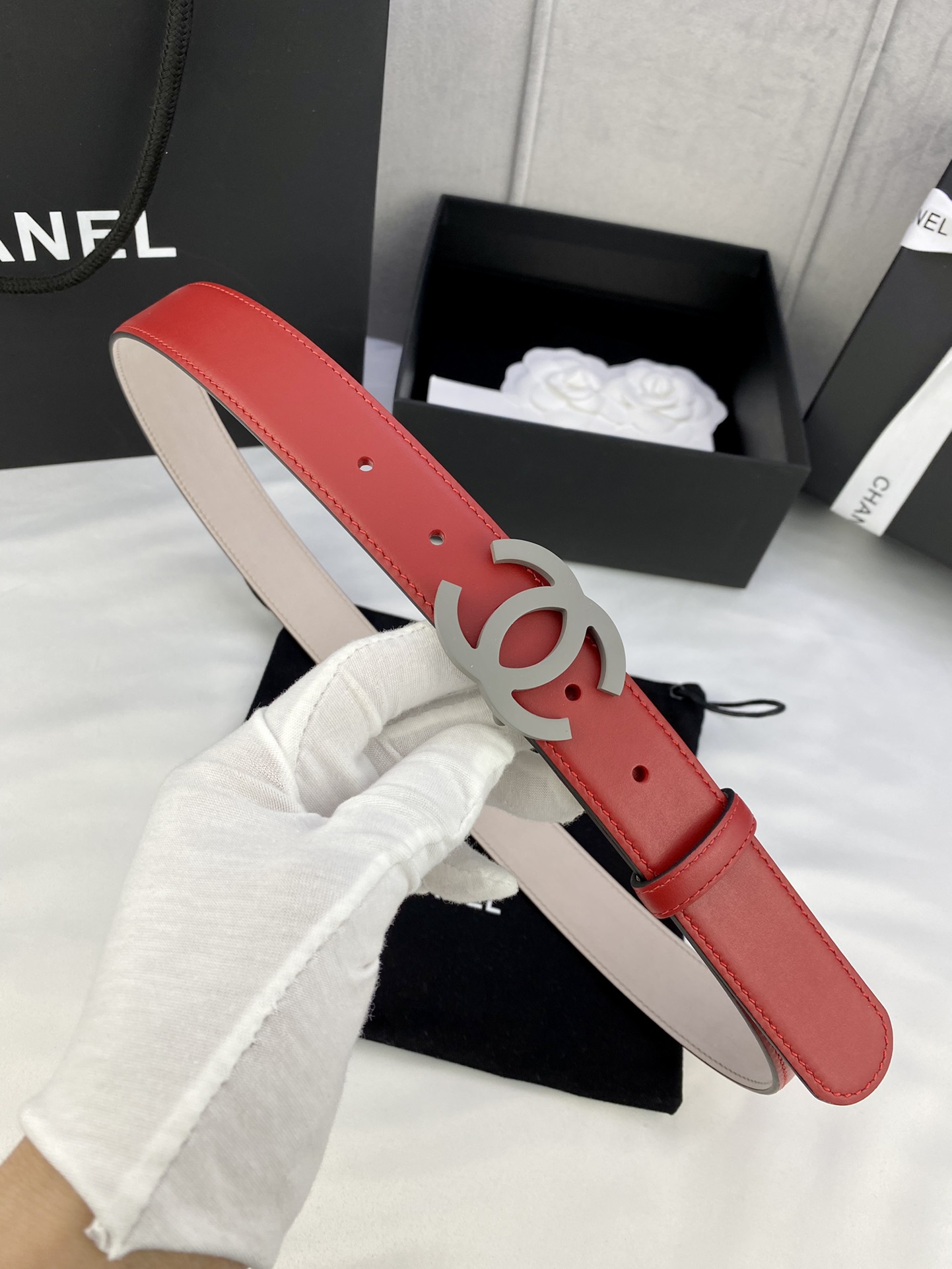 Chanel Leather Belts 1:1 Mirror Version