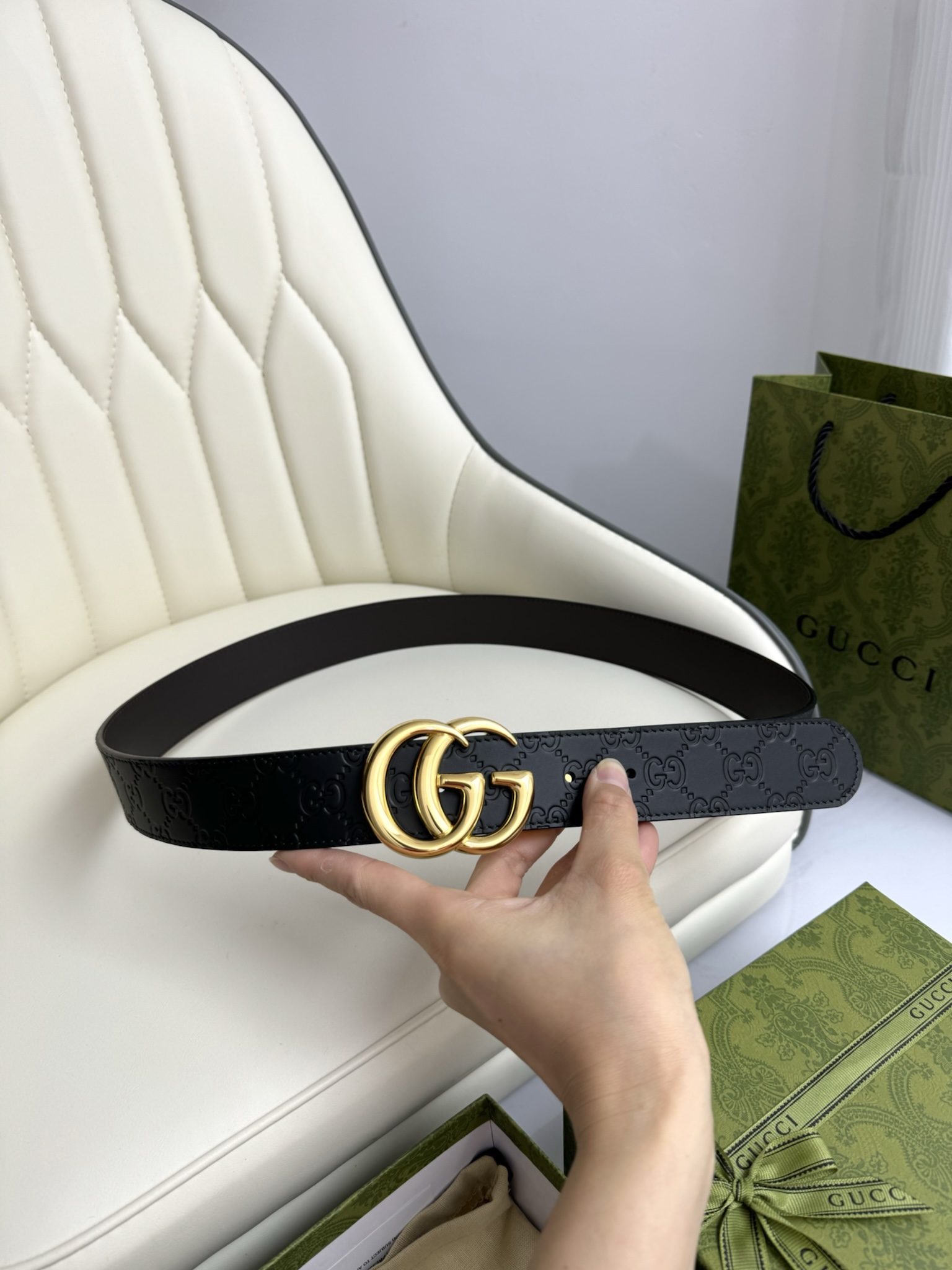 Gucci Leather Belts 1:1 Mirror Version