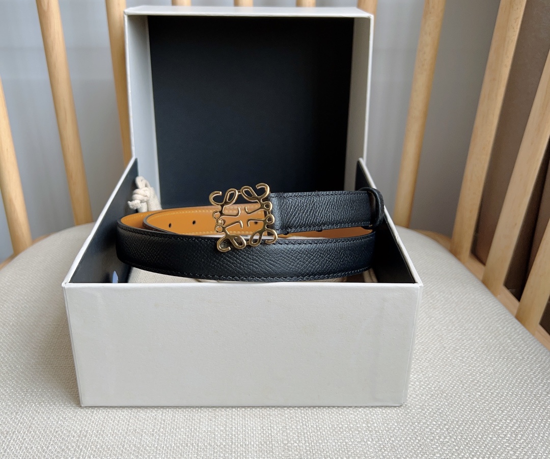 Loewe Leather Belts 1:1 Mirror Version