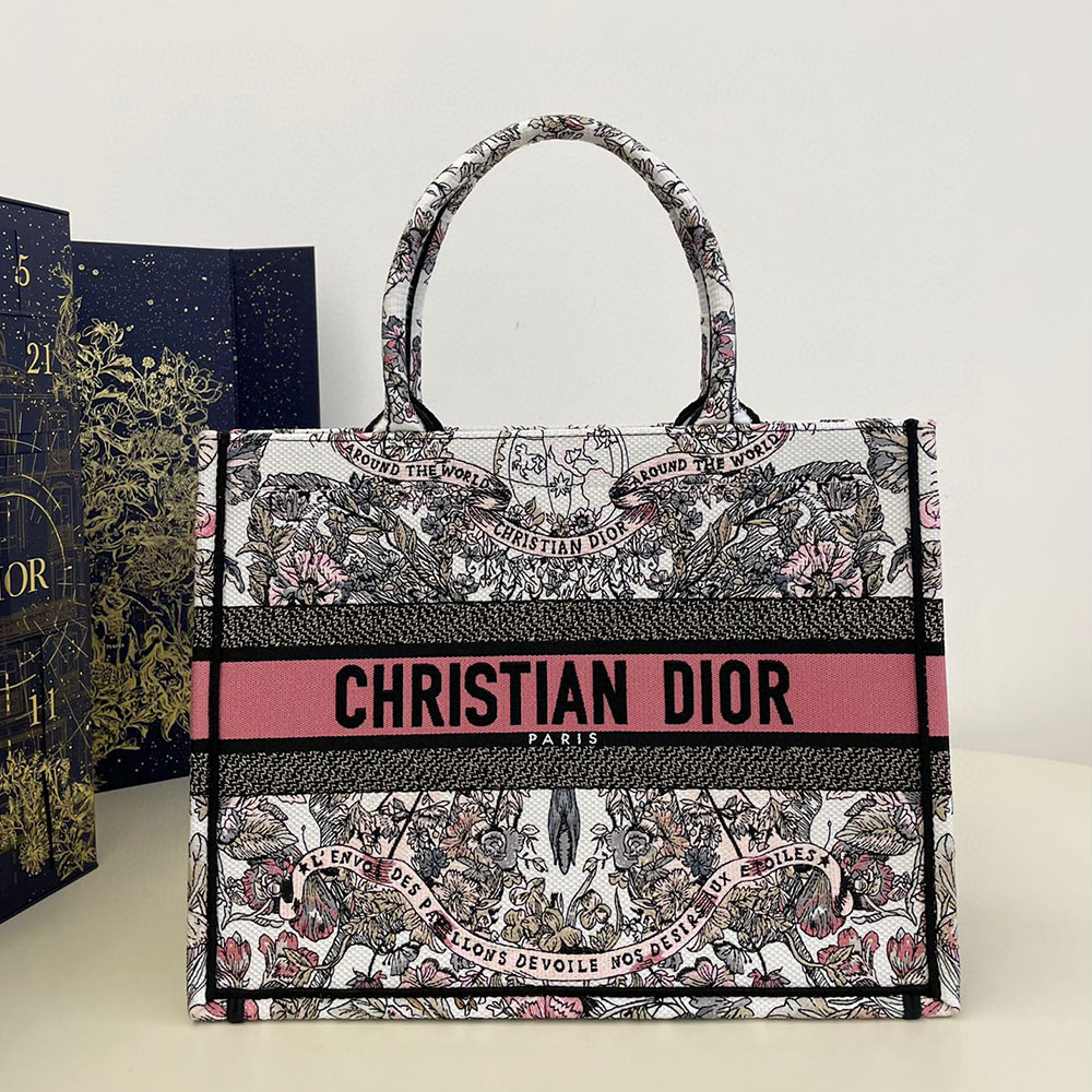 DIOR Book Tote Butterfly Series Bags(Replica)