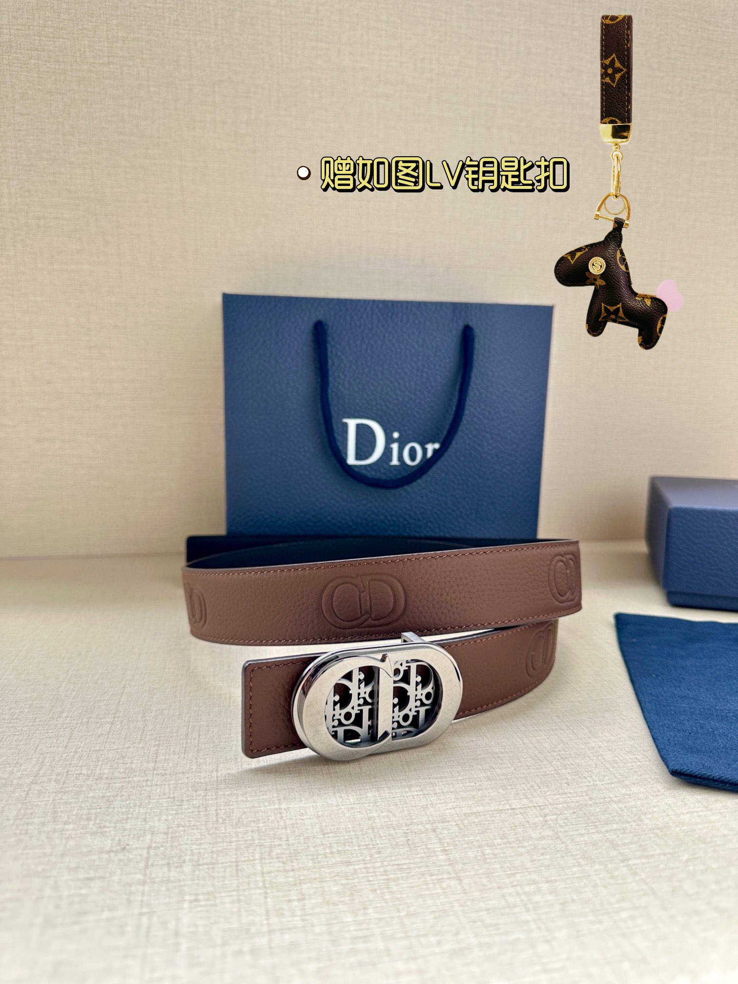 Dior Leather Belts 1:1 Mirror Version