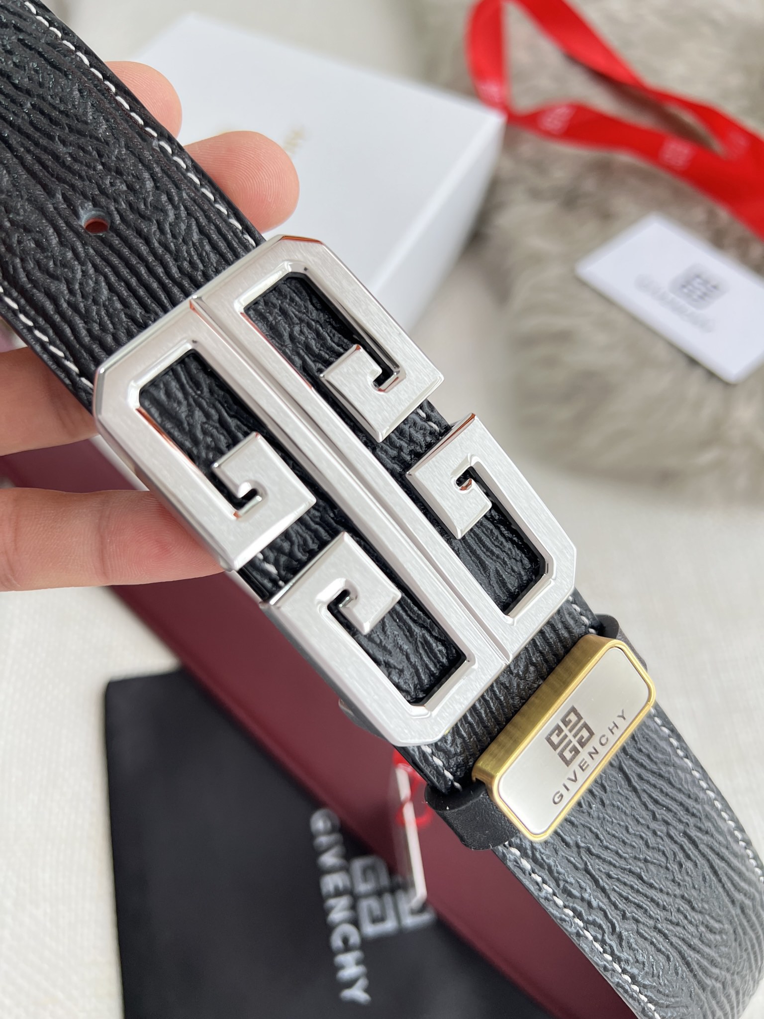 Givenchy Leather Belts 1:1 Mirror Version