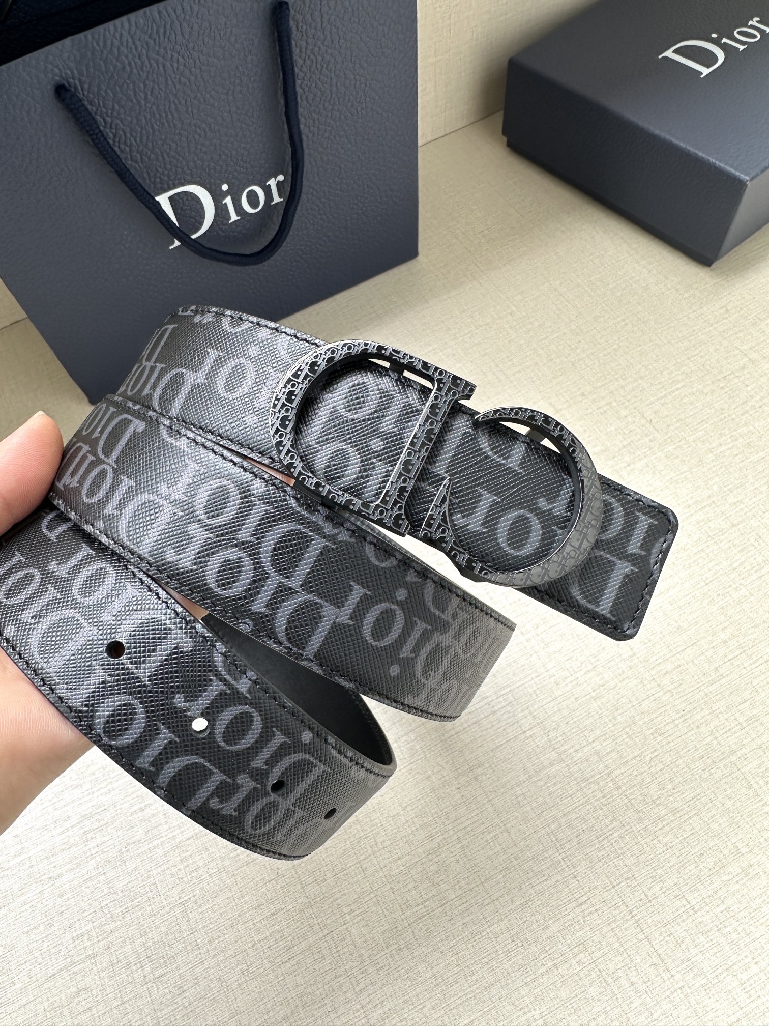 Dior Leather Belts 1:1 Mirror Version