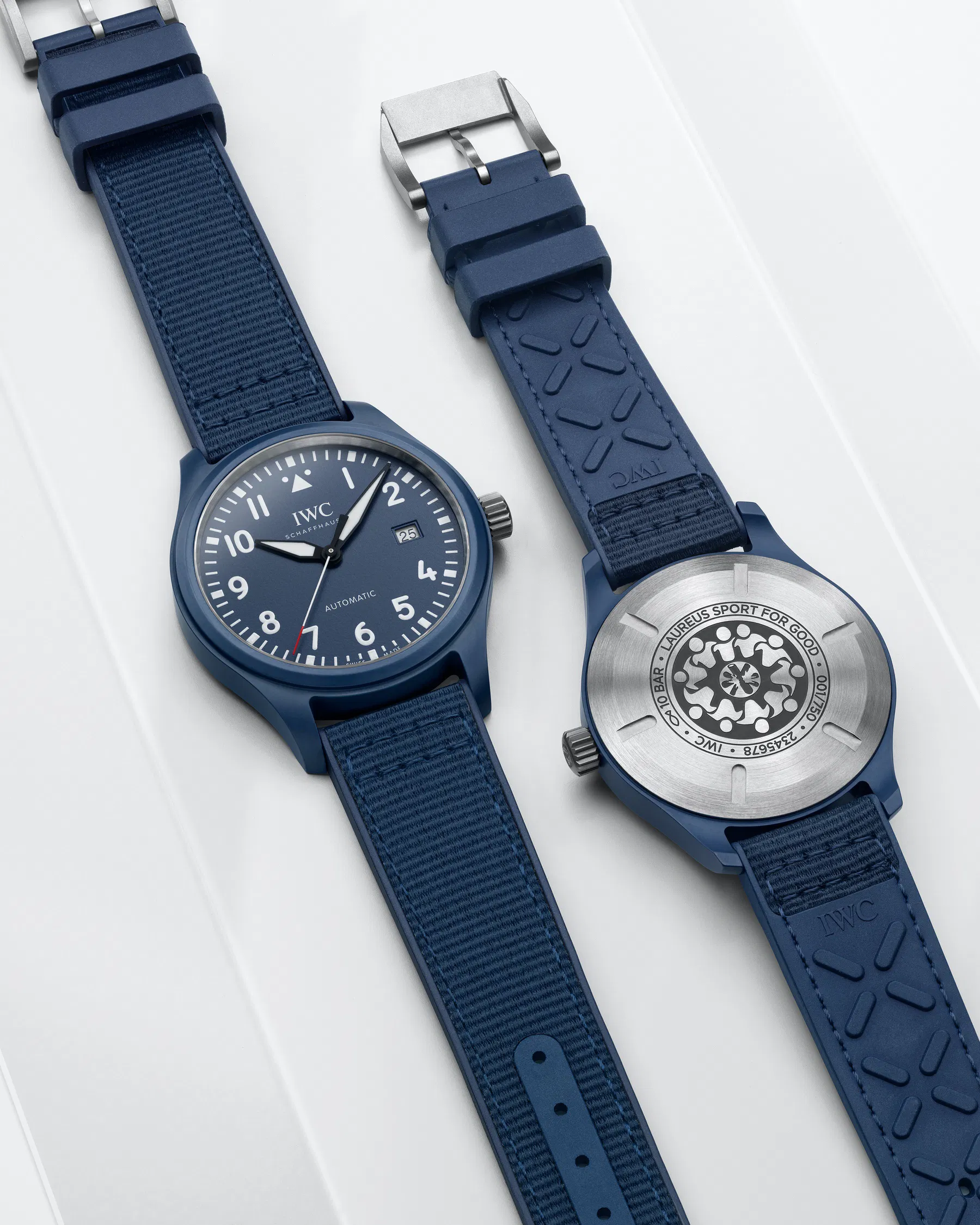 Schaffhausen Pilots watch automatic edition laureus sport for good iw328101