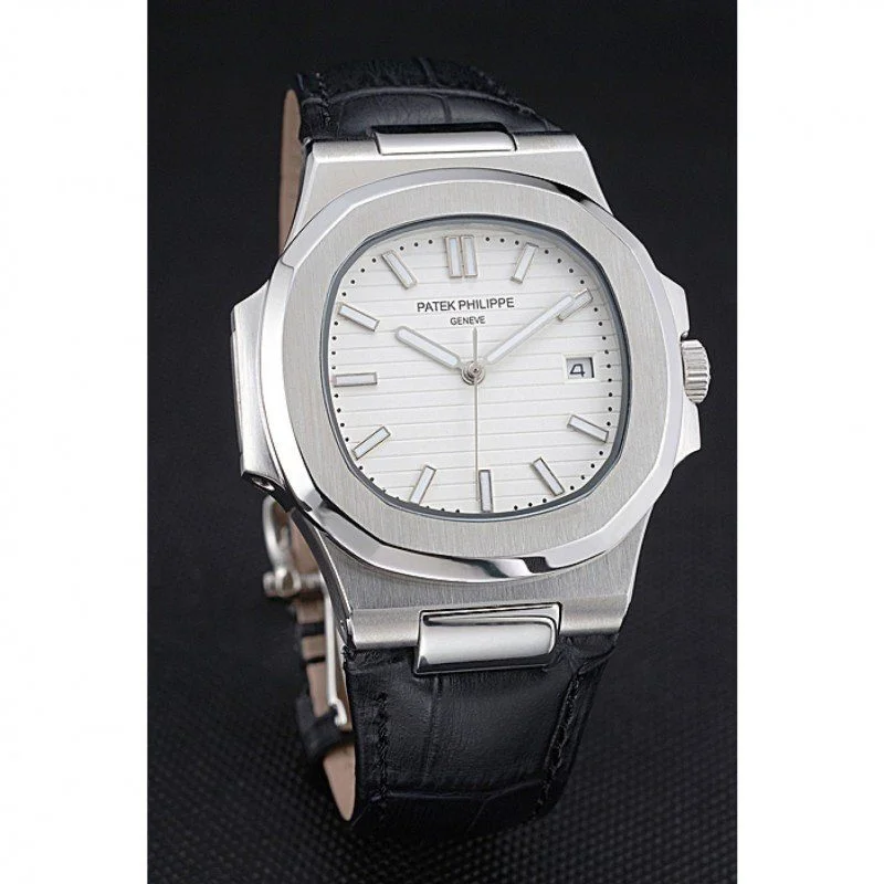 Nautilus 5711G-014 Dial White 59 mm, Stainless Steel