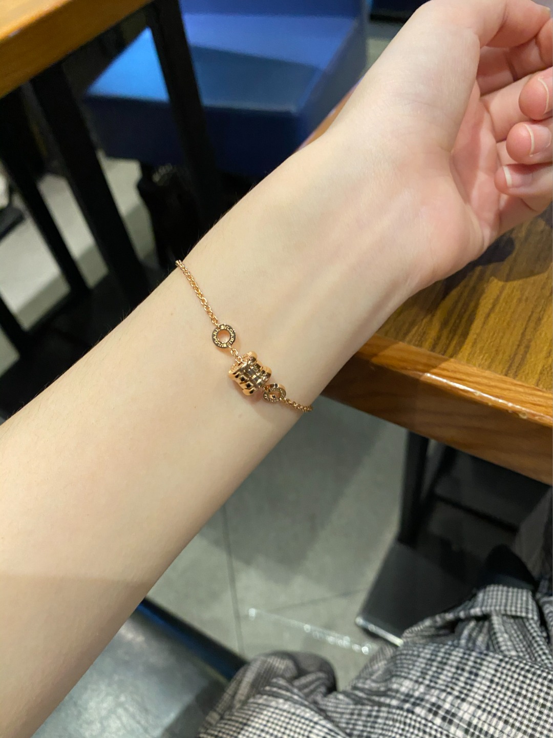 Bvlgari B.ZERO1 BRACELET Replica, Rose Gold