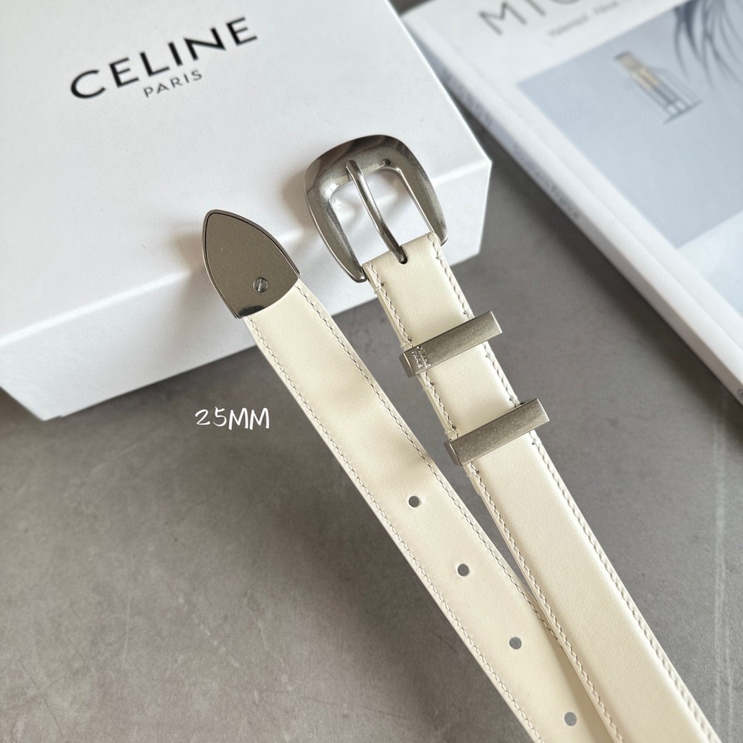 Celine Leather Belts 1:1 Mirror Version
