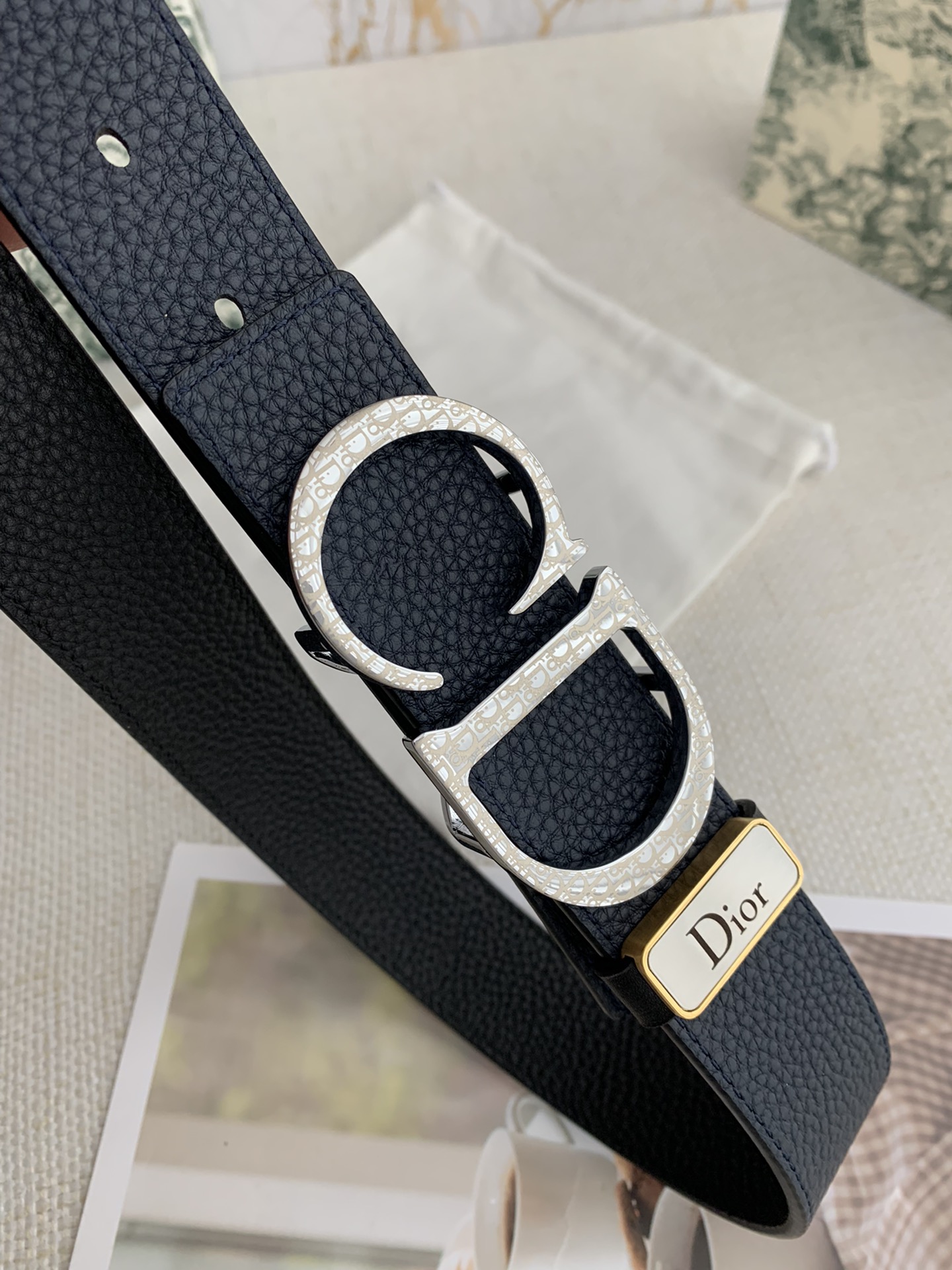 Dior Leather Belts 1:1 Mirror Version