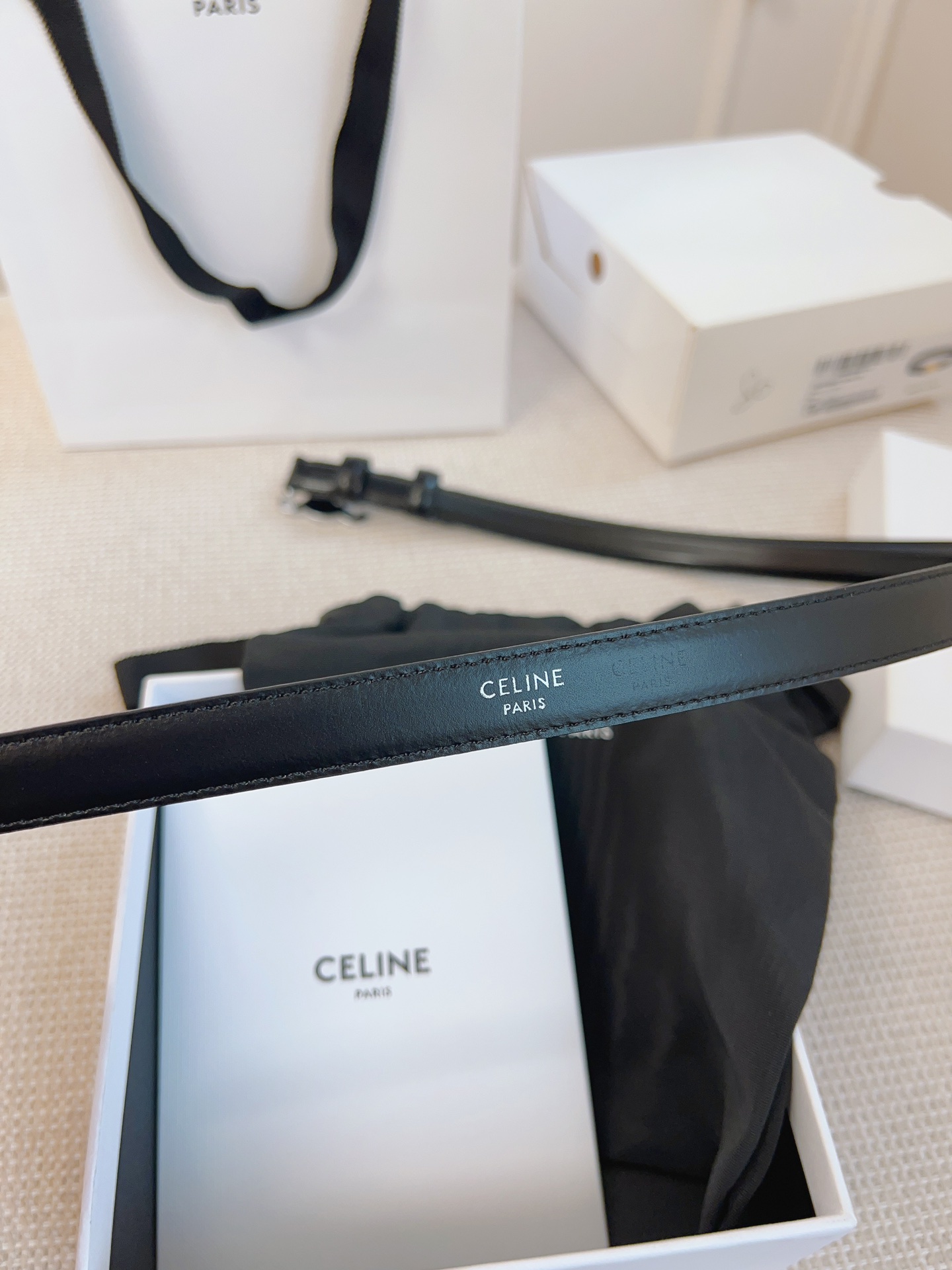 Celine Leather Belts 1:1 Mirror Version