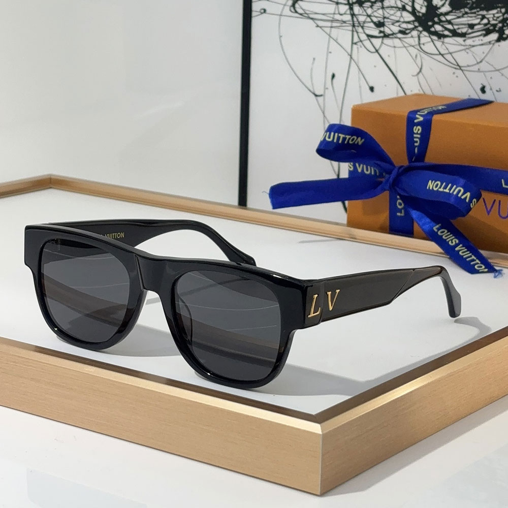 Louis Vuitton LV Mirror Leg Logo identification sunglasses Top quality （Replica）
