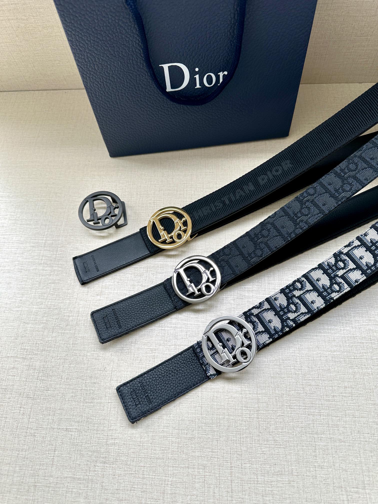 Dior Leather Belts 1:1 Mirror Version