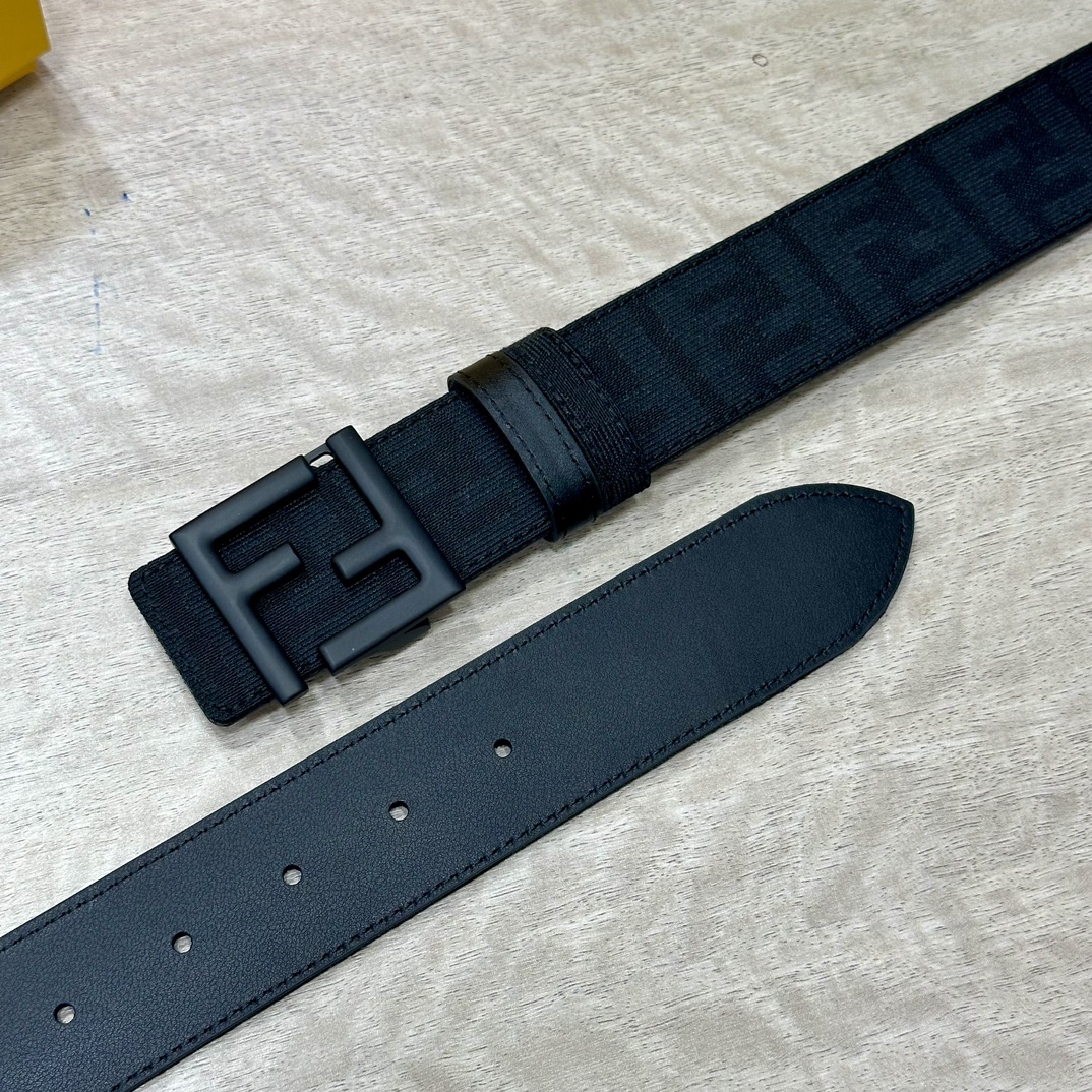 Fendi Leather Belts 1:1 Mirror Version