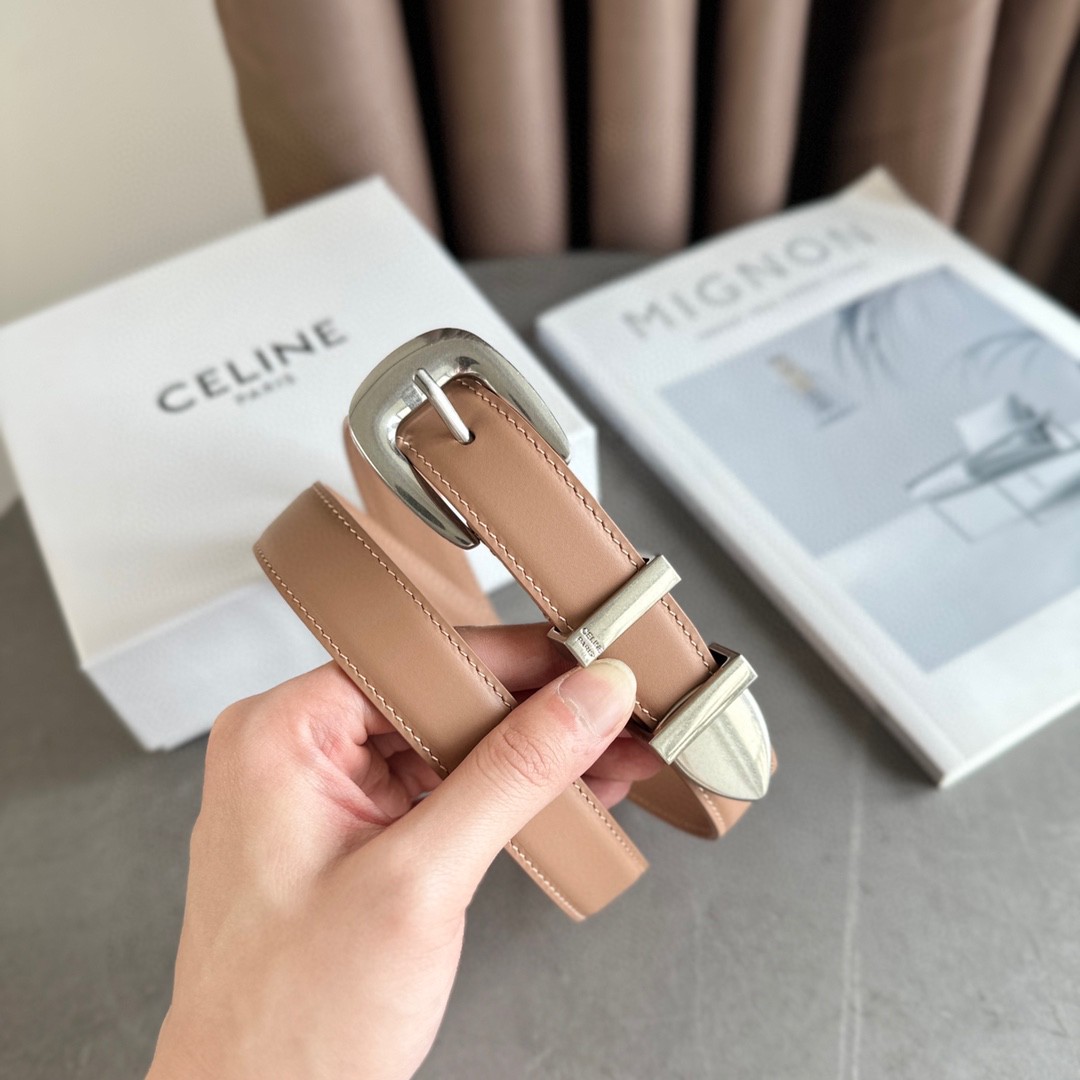 Celine Leather Belts 1:1 Mirror Version