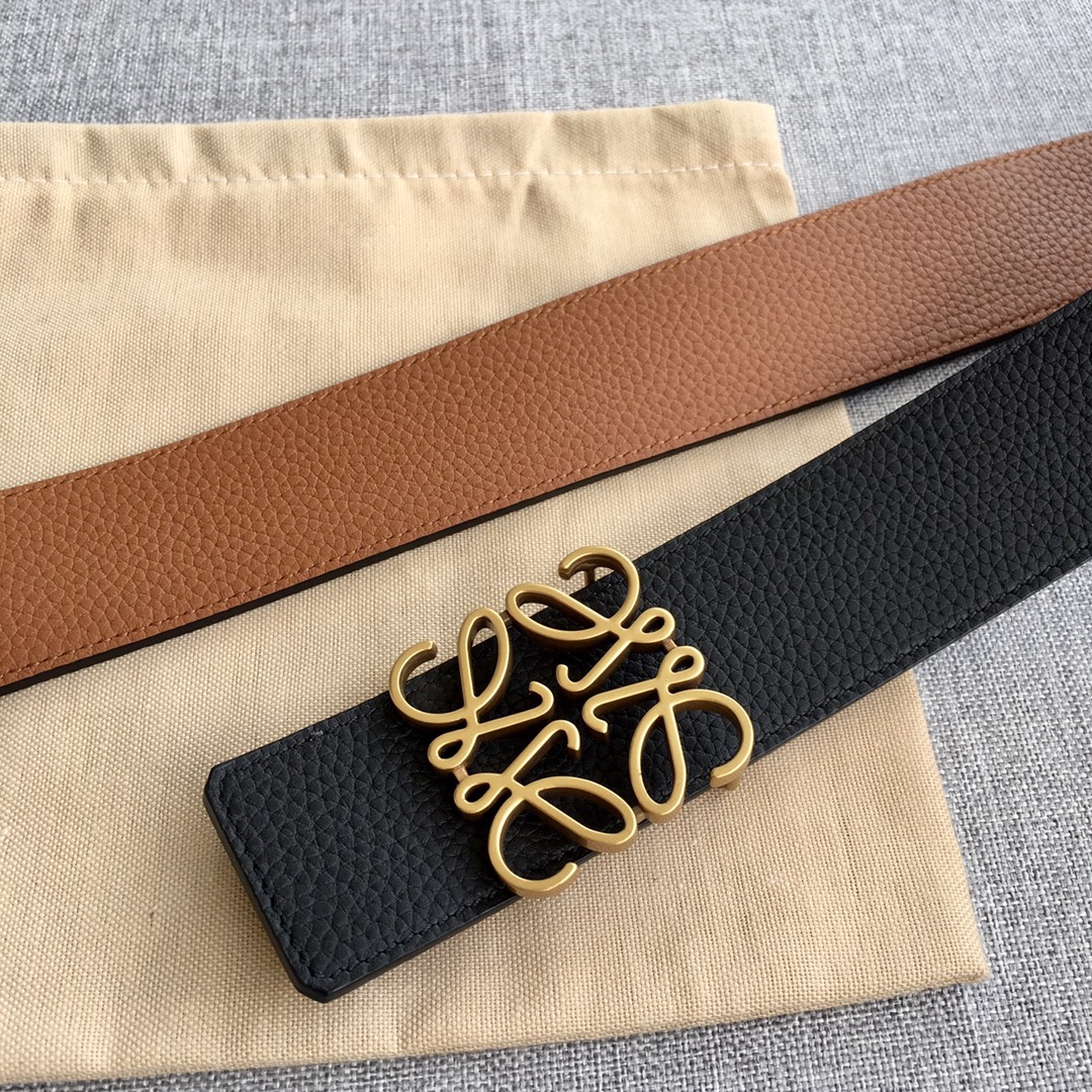 Loewe Leather Belts 1:1 Mirror Version