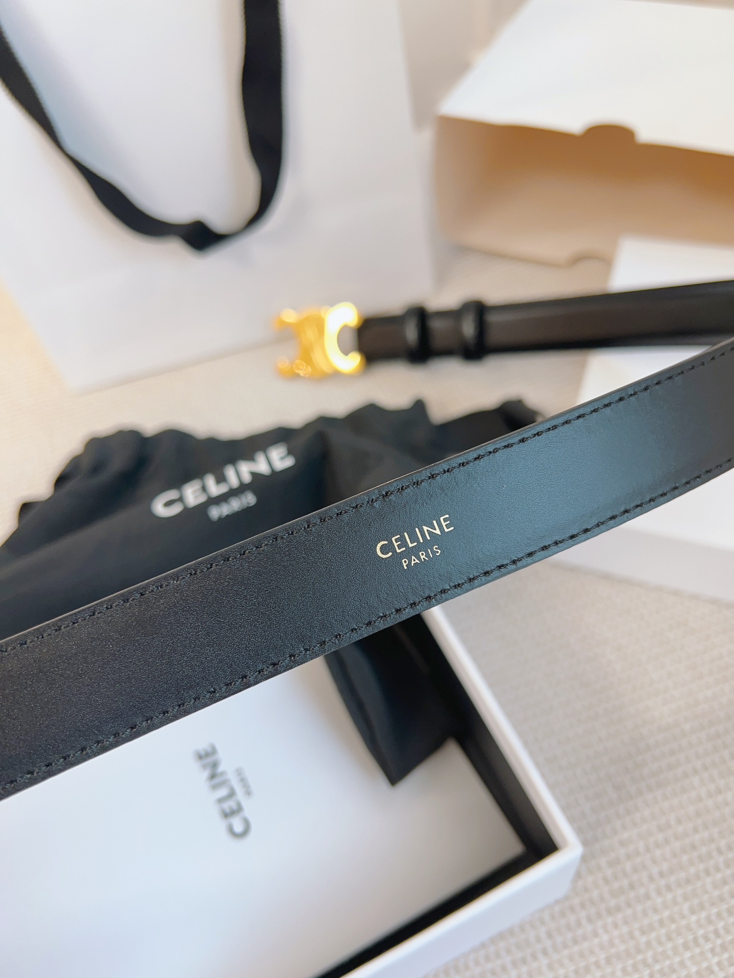 Celine Leather Belts 1:1 Mirror Version
