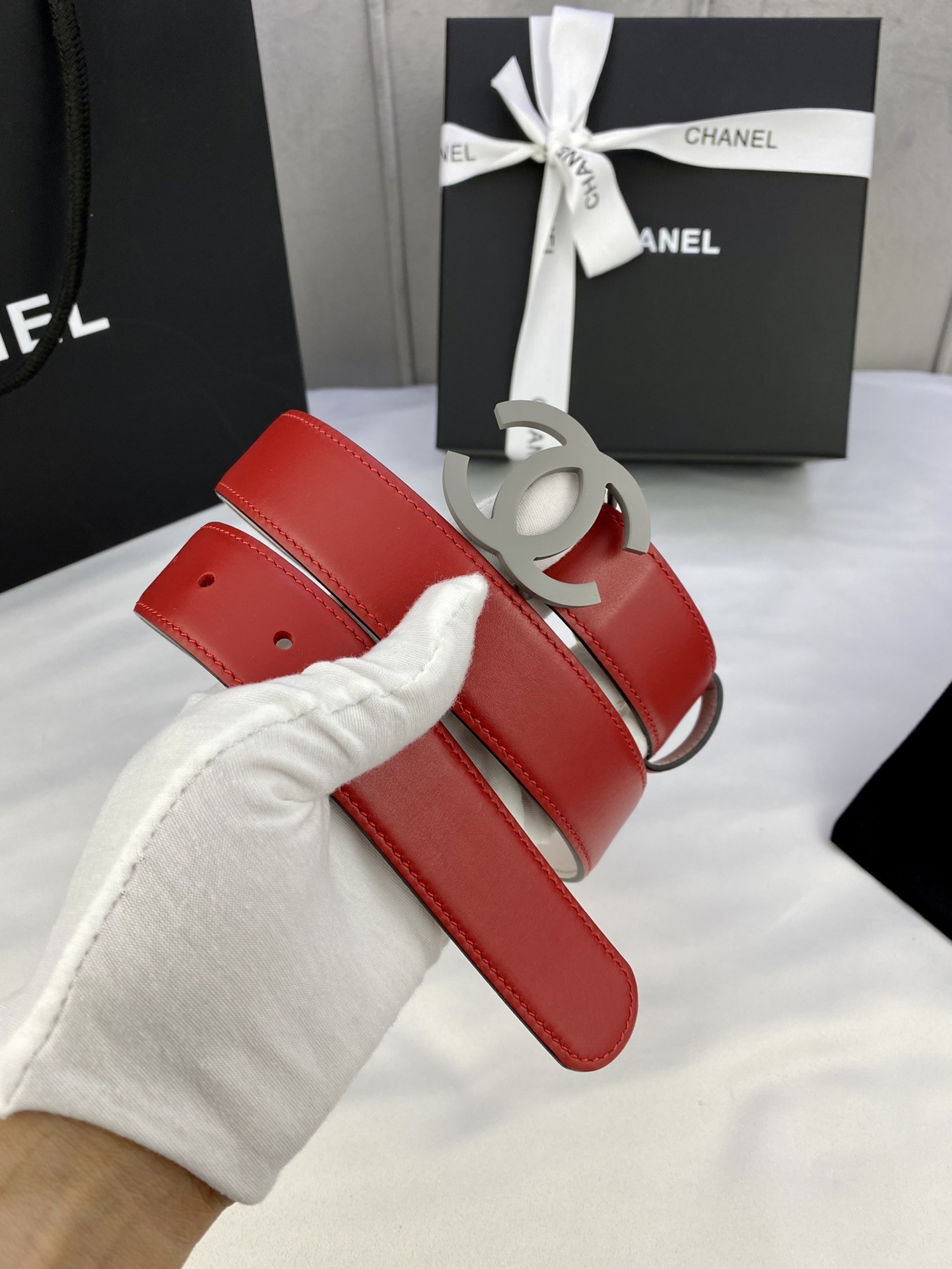 Chanel Leather Belts 1:1 Mirror Version