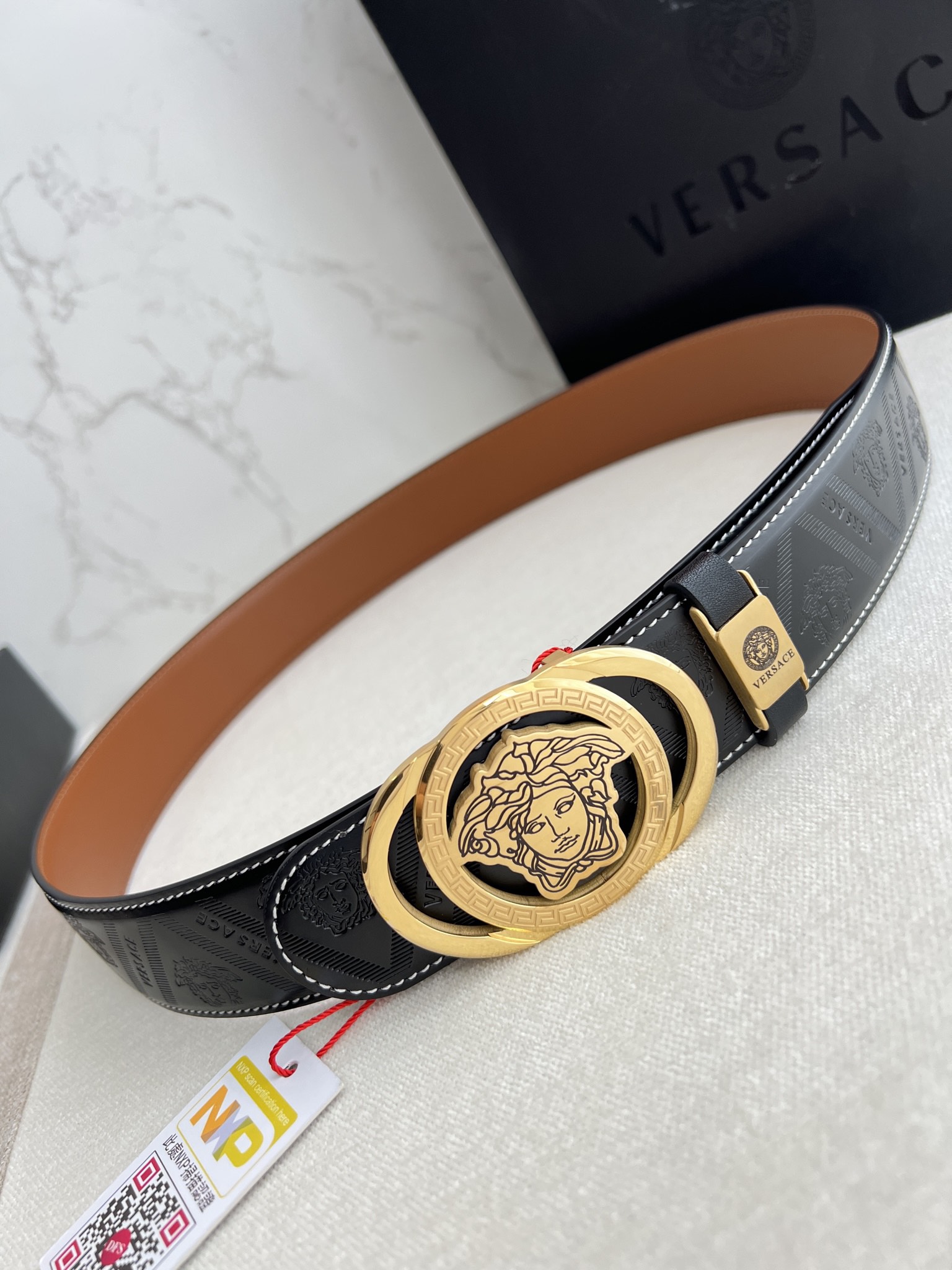 Versace Leather Belts 1:1 Mirror Version