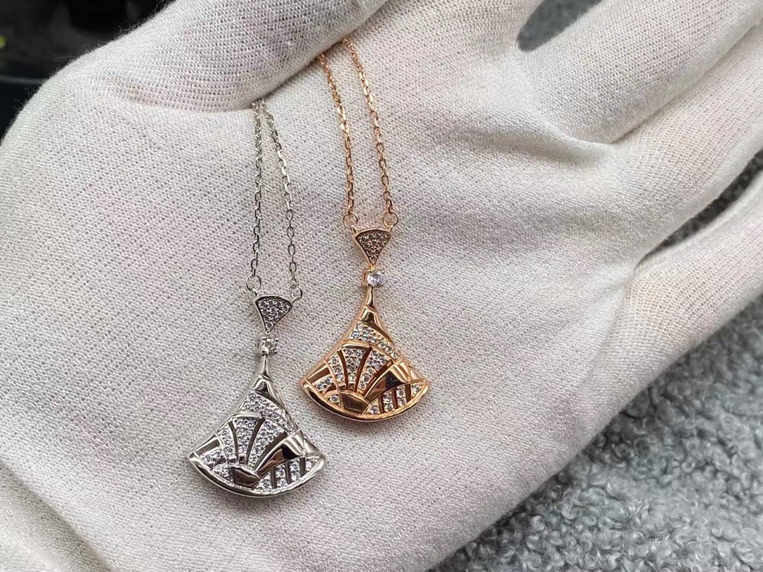 Bulgari Dress Necklace with Diamonds